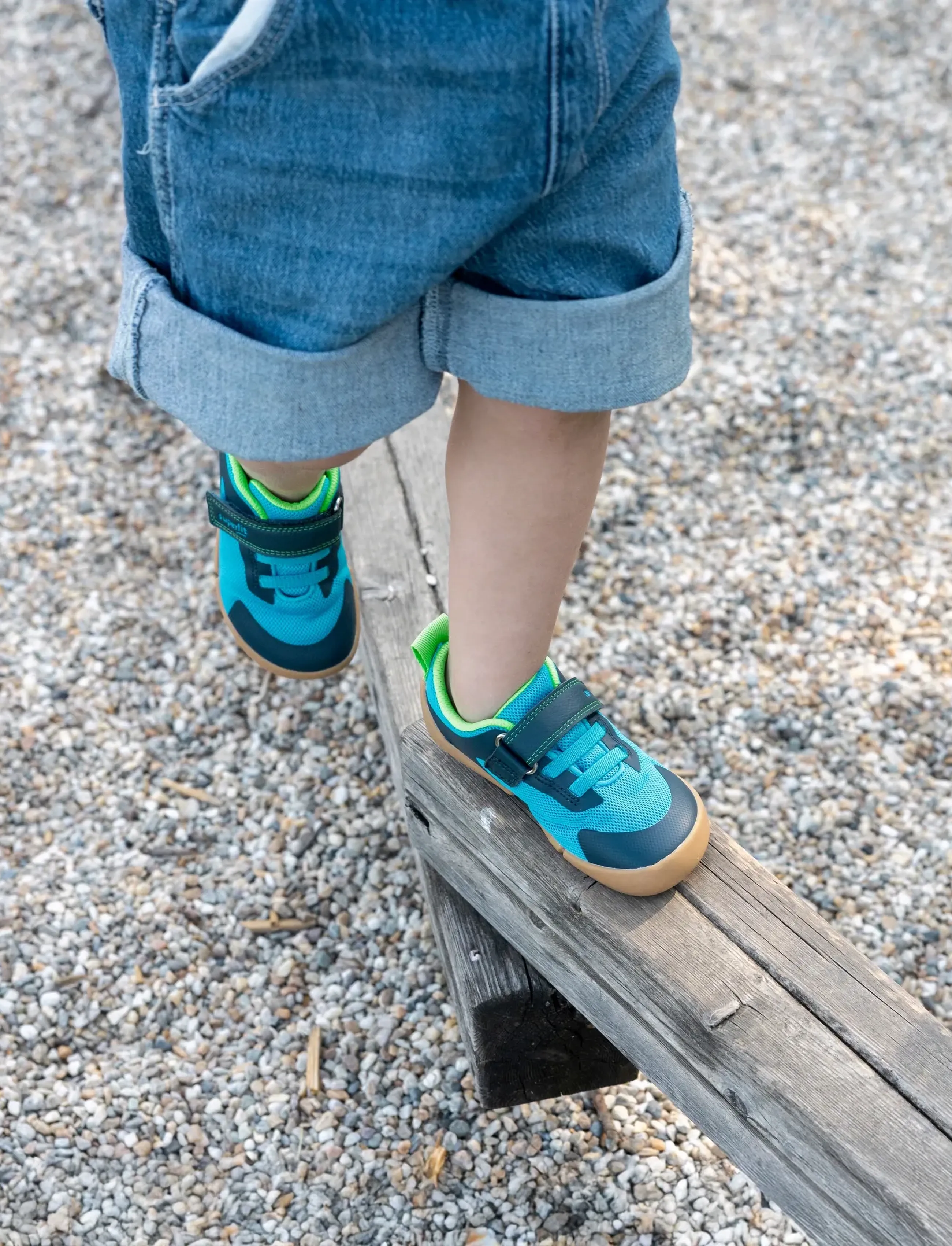 Superfit - VENTO - lave sneakers - blue / light green - 2