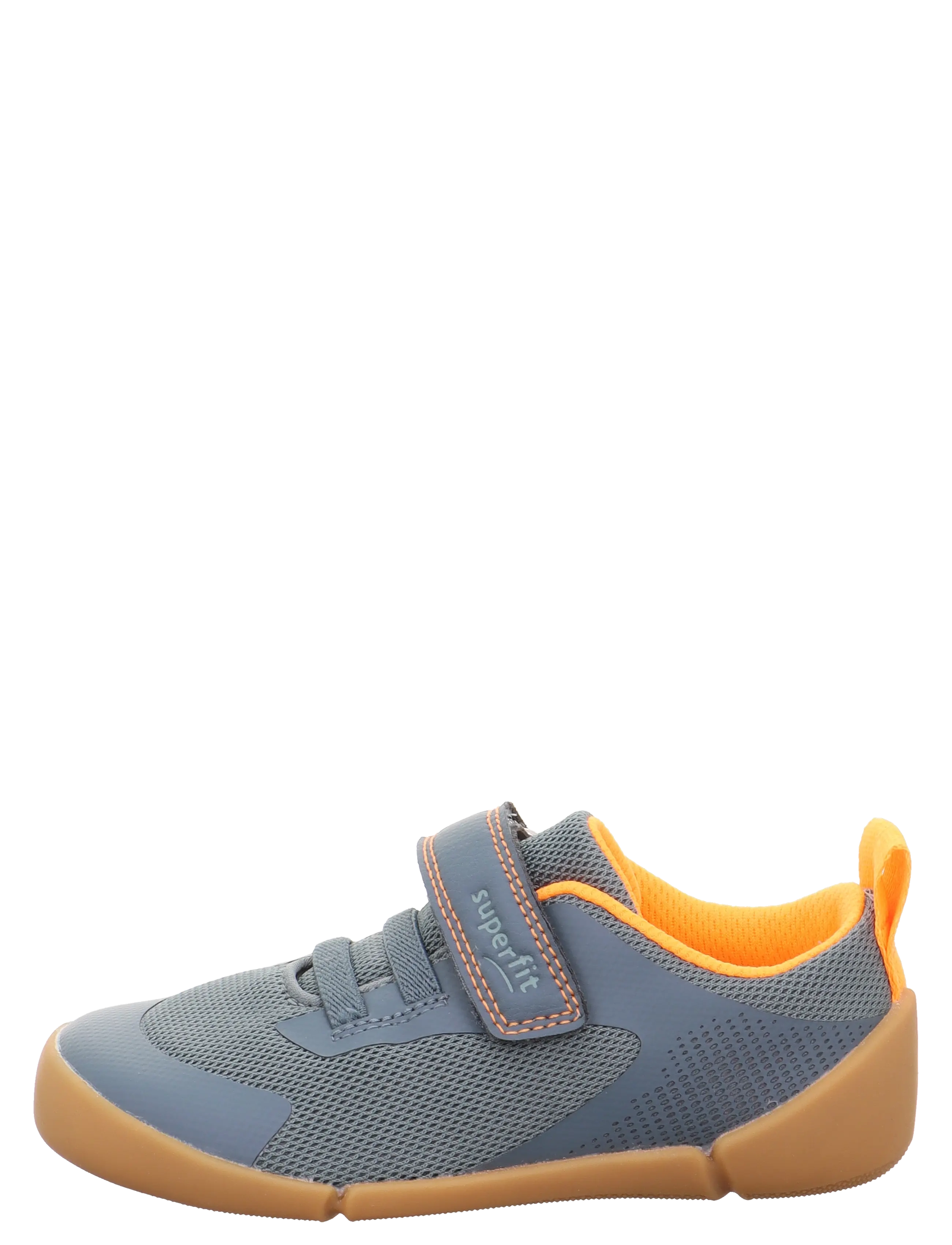 Superfit VENTO - Barfußschuhe - LIGHT GREEN / ORANGE / grey