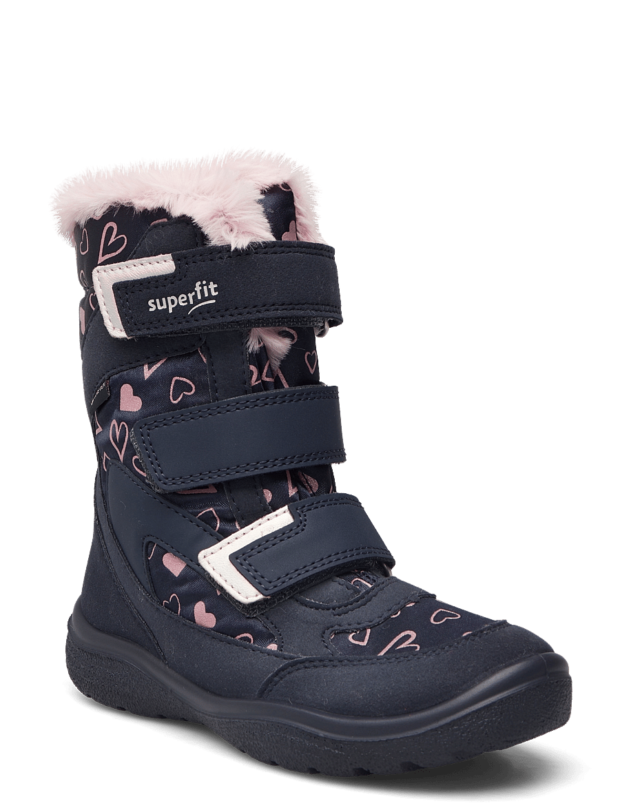 Superfit - CRYSTAL - winterstiefel - blue/rose - 0