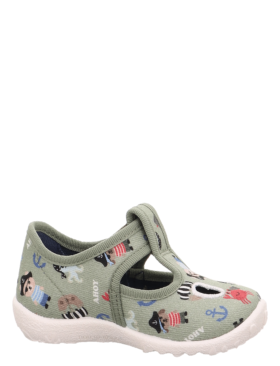Superfit - SPOTTY - hjemmesko - light green - 2