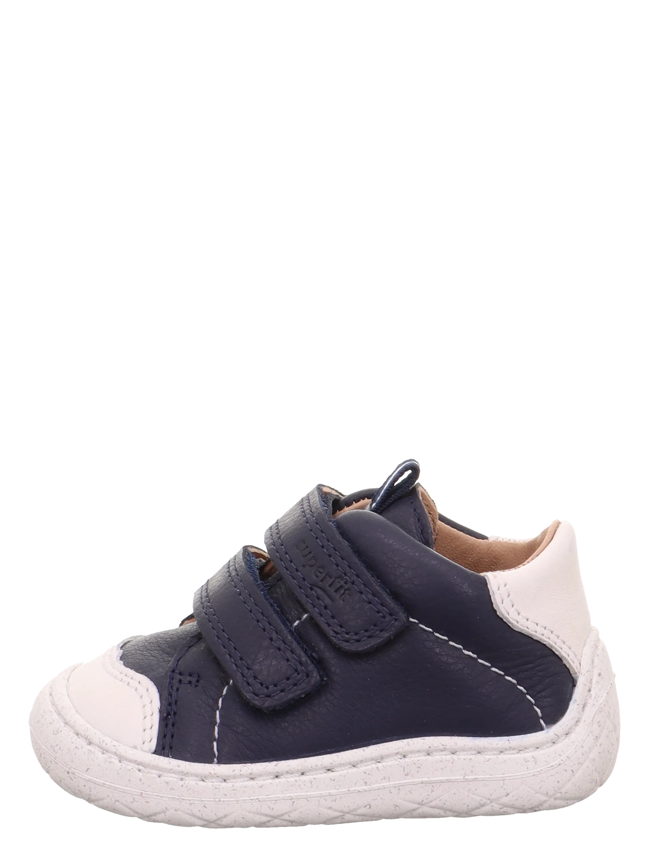 Superfit SATURNUS - Barfußschuhe - BLUE / WHITE / navy