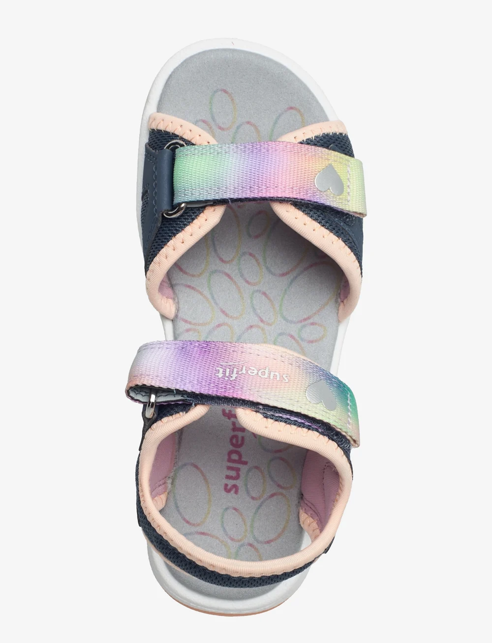 Superfit - PEBBLES - sandalen - blue/orange - 3