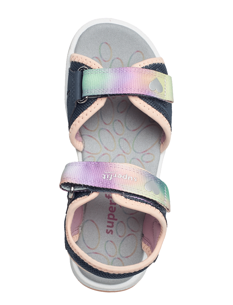 Superfit - PEBBLES - sandalen - blue/orange - 3
