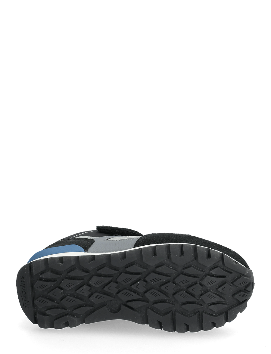 Superfit - DASH - lave sneakers - black / blue - 4