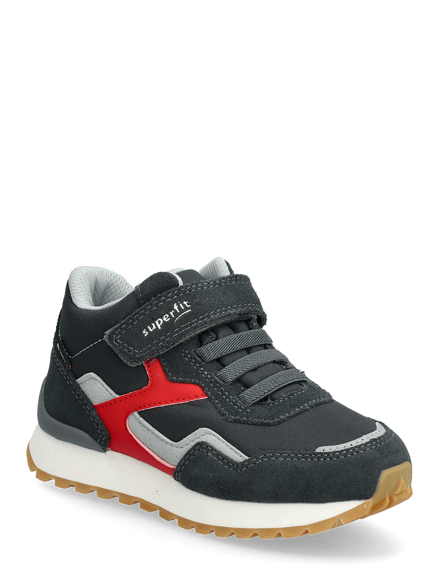 Superfit - DASH - matalavartiset tennarit - grey / red - 0