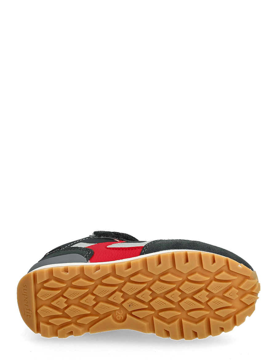 Superfit - DASH - matalavartiset tennarit - grey / red - 4