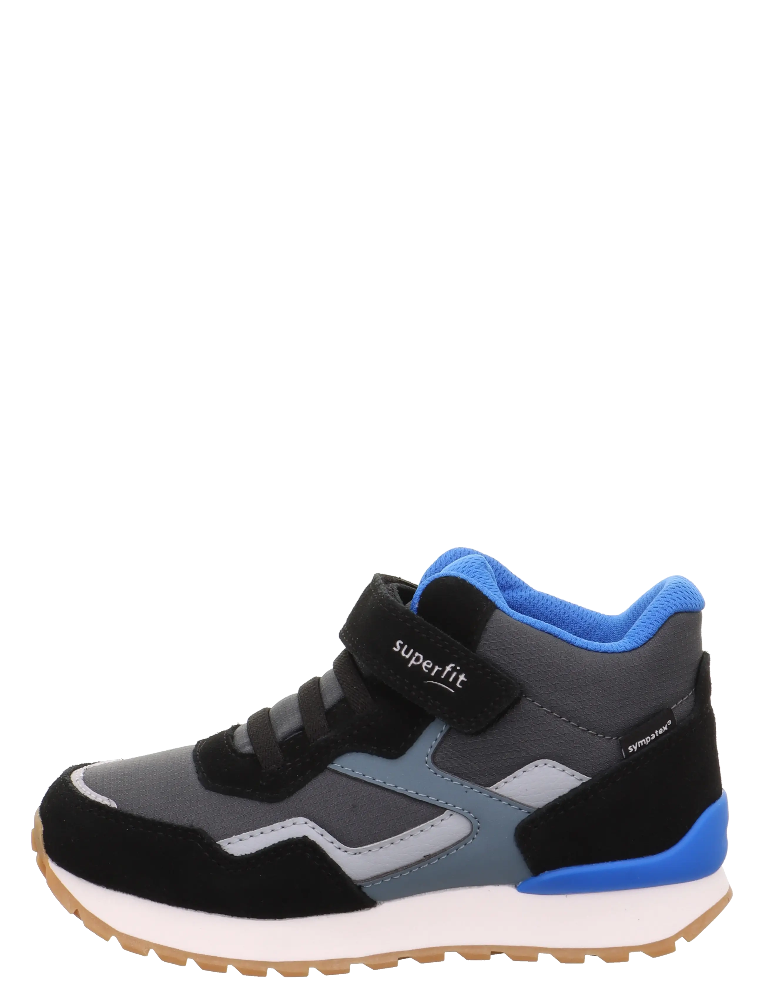 Superfit DASH Sympatex - Höga sneakers - BLACK / BLUE / black