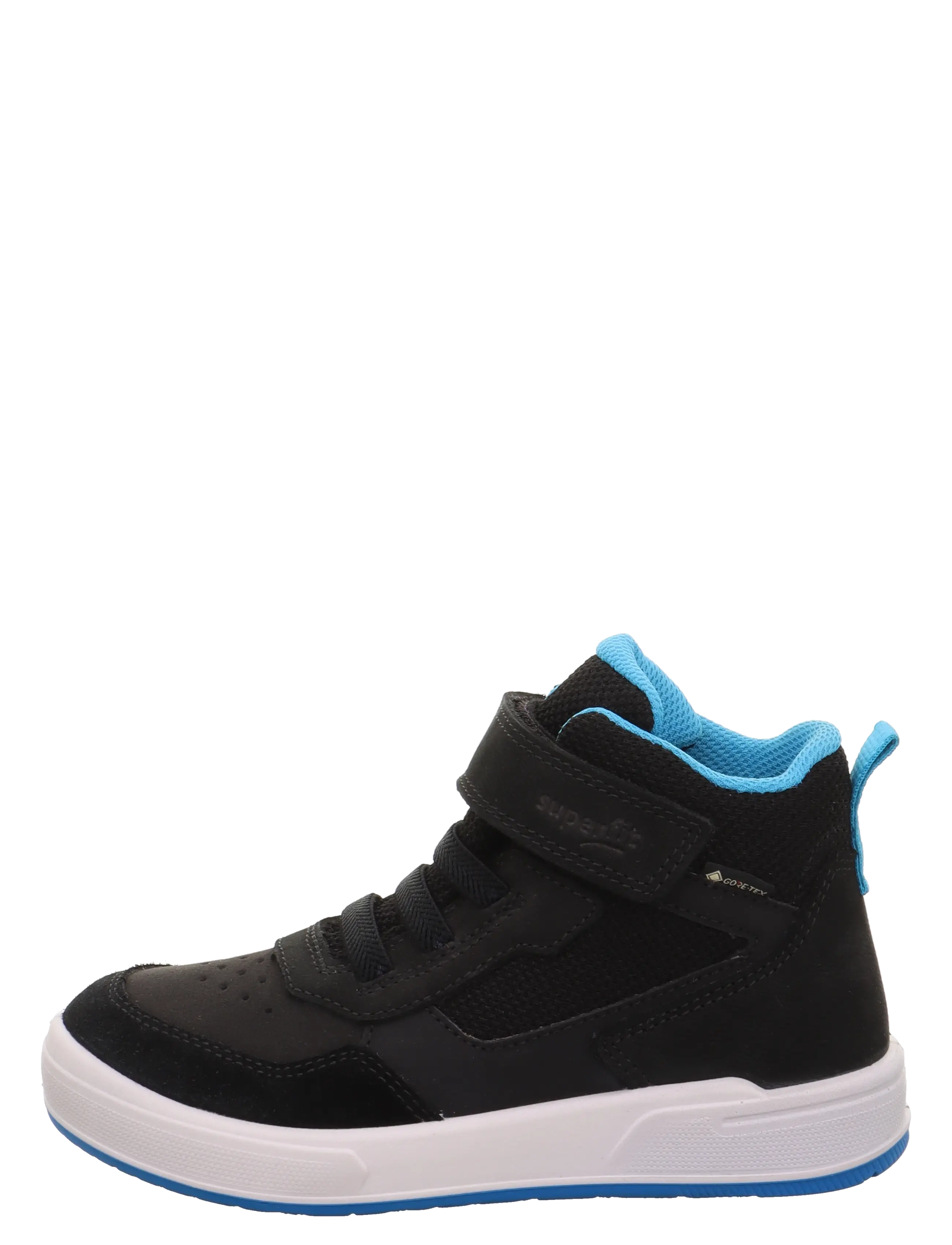 Superfit MAVERICK GTX - Höga sneakers - BLACK / TURQUOISE / black