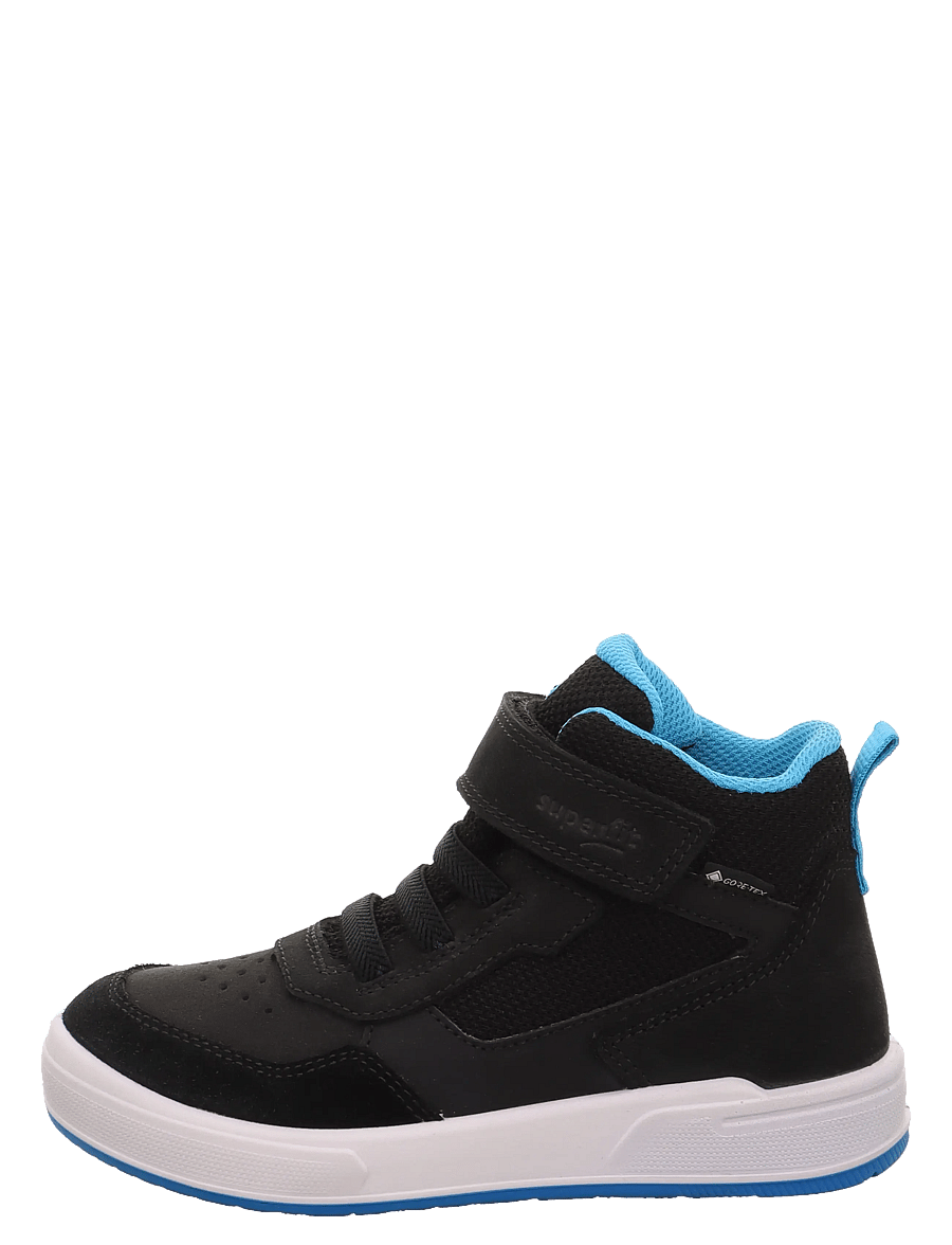 Superfit - MAVERICK GTX - höga sneakers - black / turquoise - 0