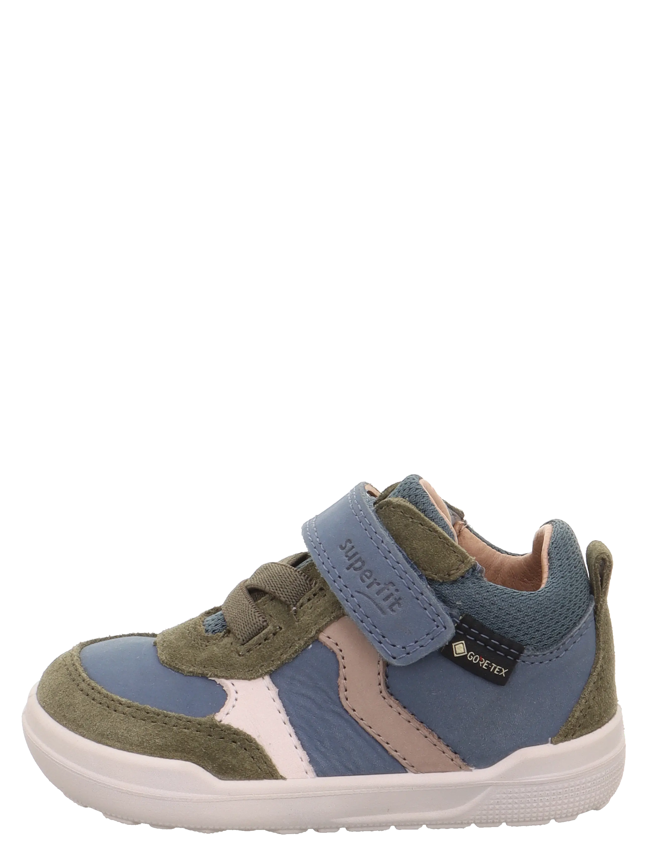 Superfit SUPERFREE 2.0 Barefoot GTX - Skor - GREEN / BLUE / khaki/green