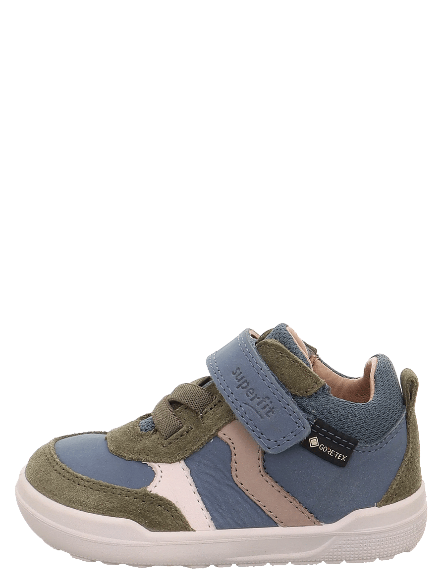 Superfit - SUPERFREE 2.0 Barefoot GTX - låga sneakers - green / blue - 1