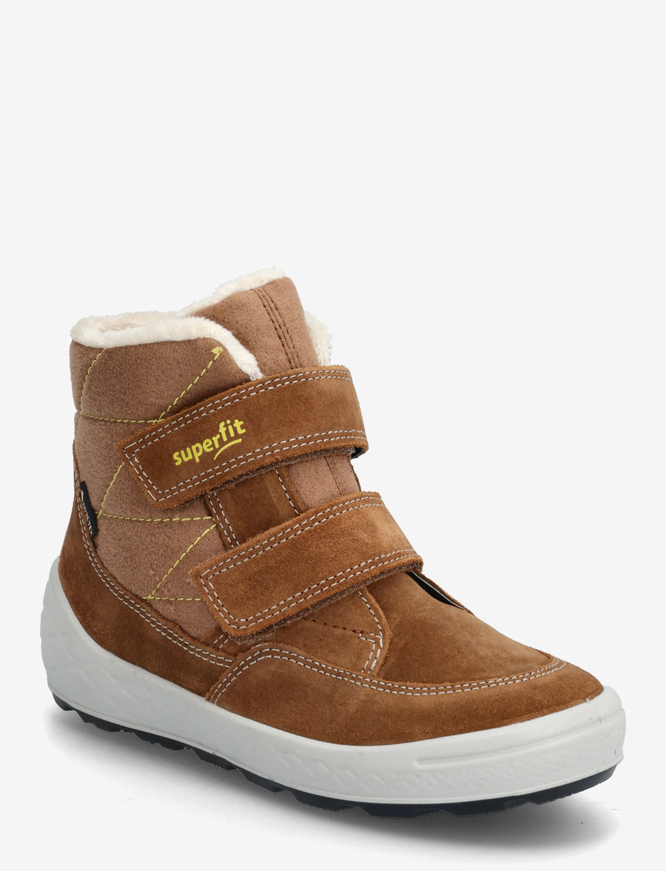 Superfit - GROOVY 2.0 - vinterstövlar - brown/yellow - 0