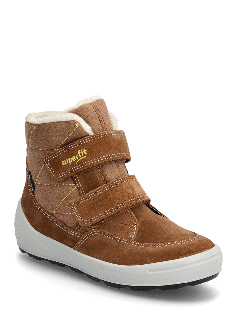 Superfit - GROOVY 2.0 - vinterstövlar - brown/yellow - 0