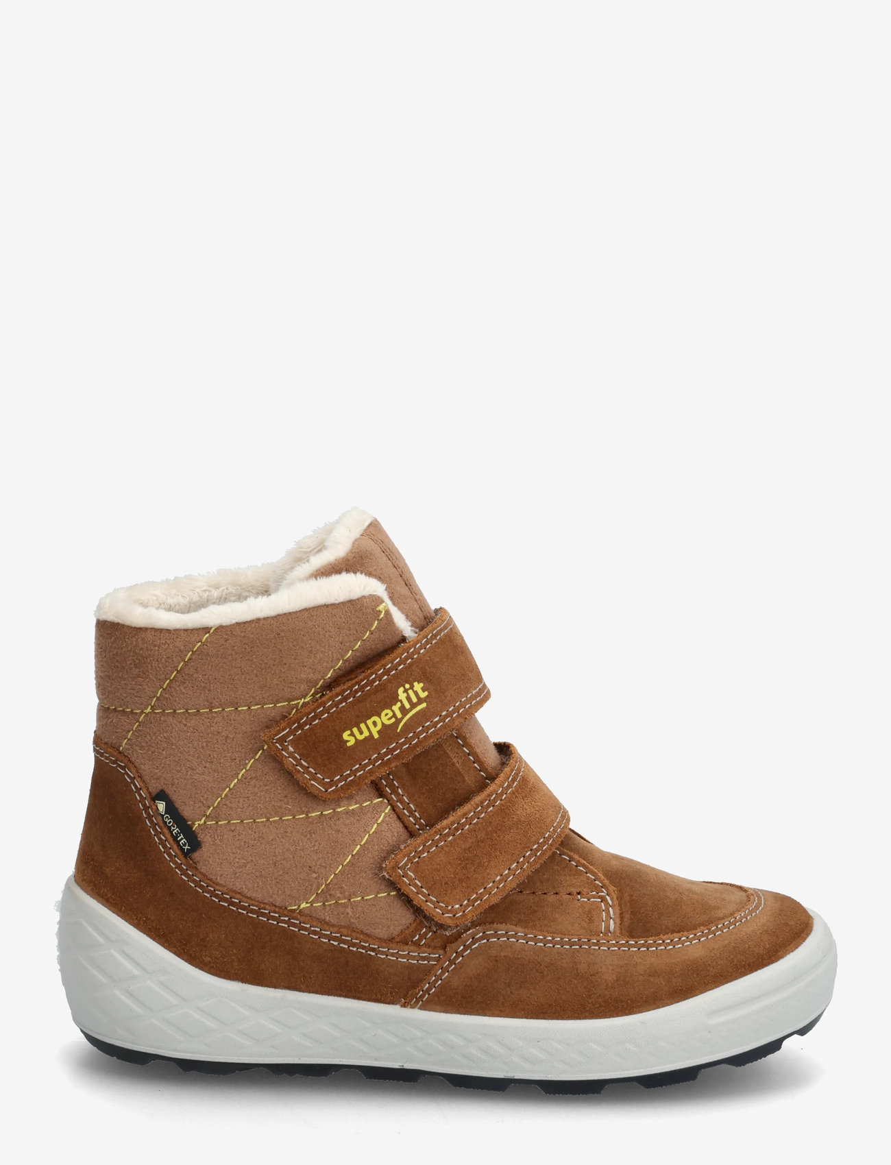 Superfit - GROOVY 2.0 - vinterstövlar - brown/yellow - 1