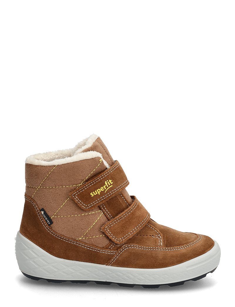 Superfit - GROOVY 2.0 - vinterstövlar - brown/yellow - 1