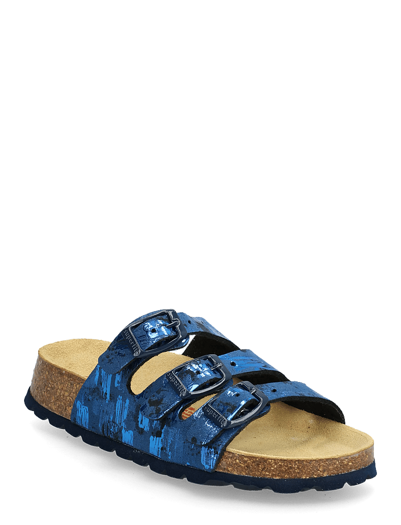 Superfit - FOOTBED SLIPPER - sandaalid - blue / multicolored - 0