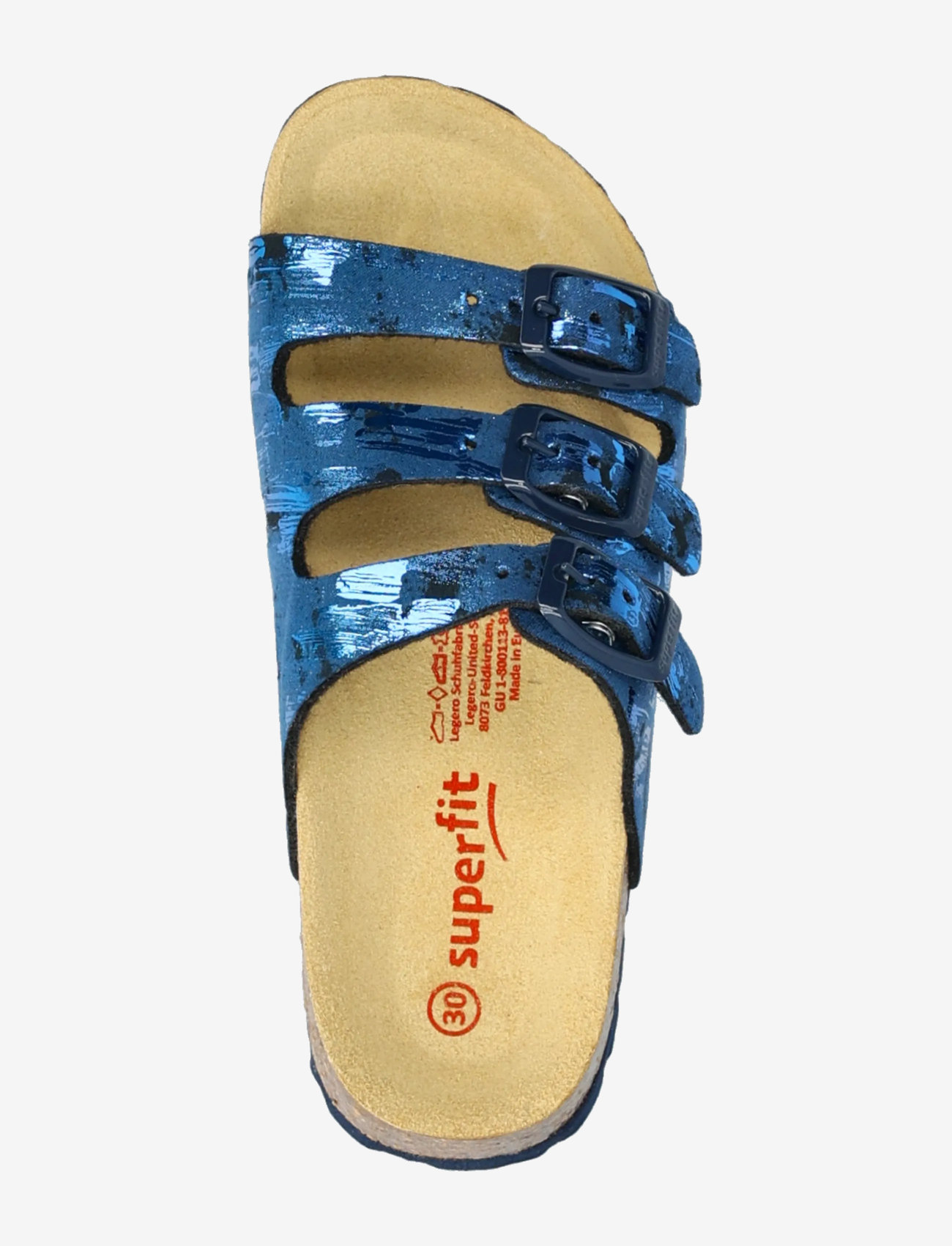 Superfit - FOOTBED SLIPPER - sandaalid - blue / multicolored - 3