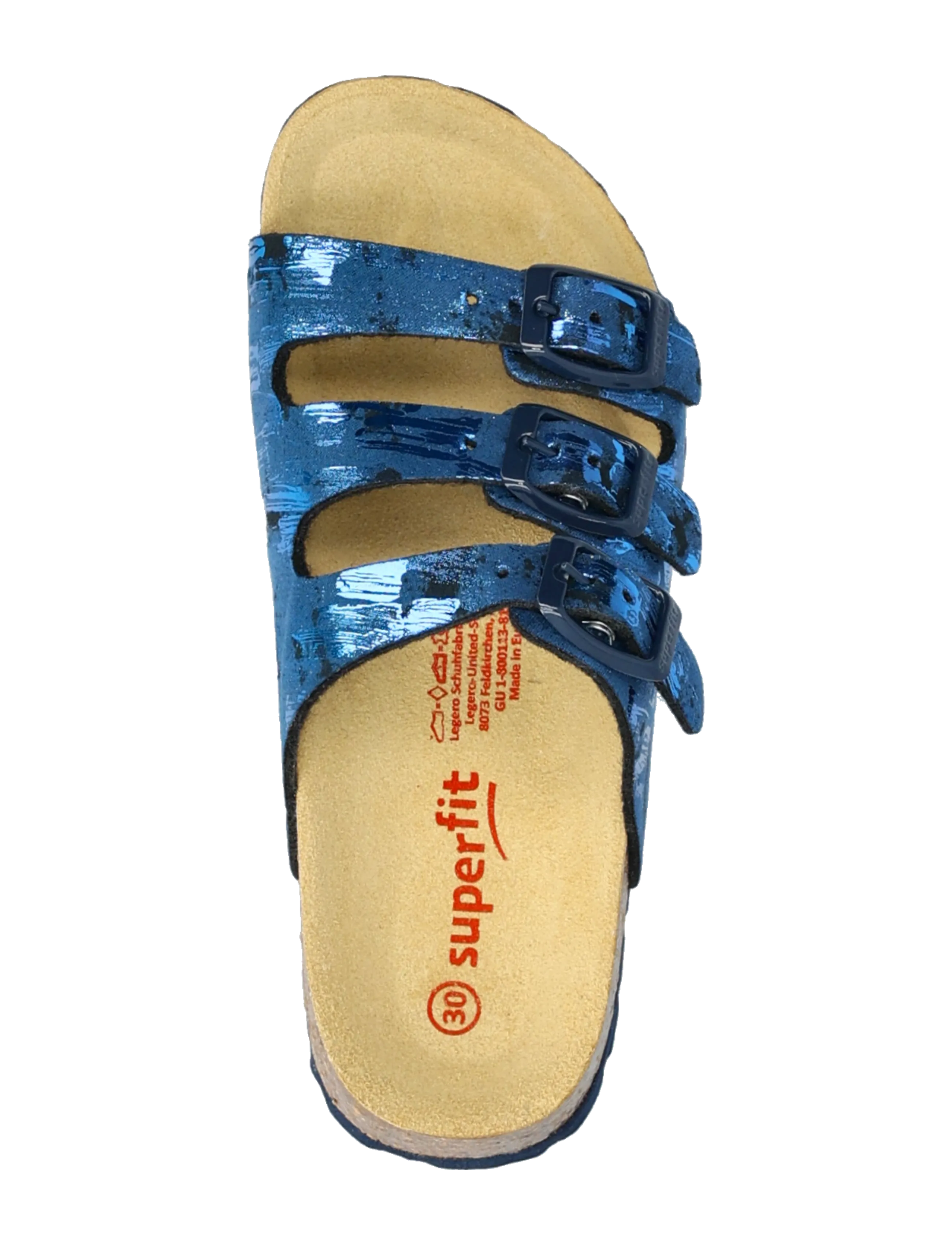Superfit - FUSSBETTPANTOFFEL - sommerschnäppchen - blue / multicolored - 3