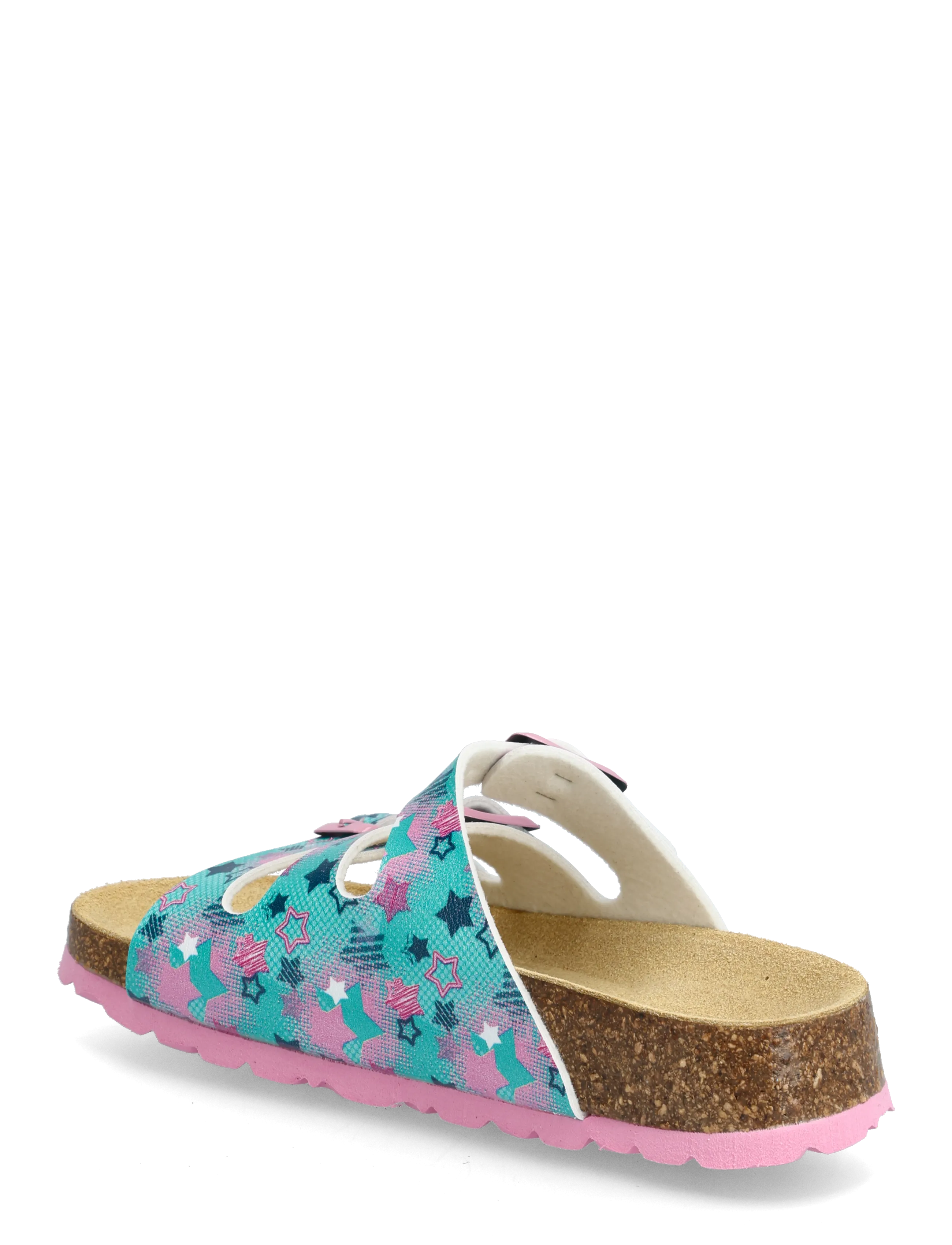 Superfit - FUSSBETTPANTOFFEL - sandals - green  / multicolored - 2