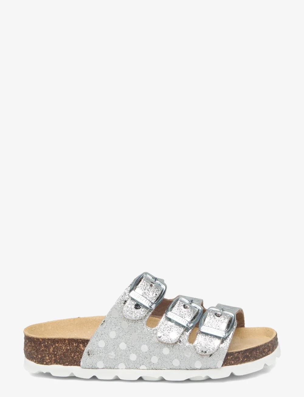 Superfit - FUSSBETTPANTOFFEL - sandalen - silver/white - 1