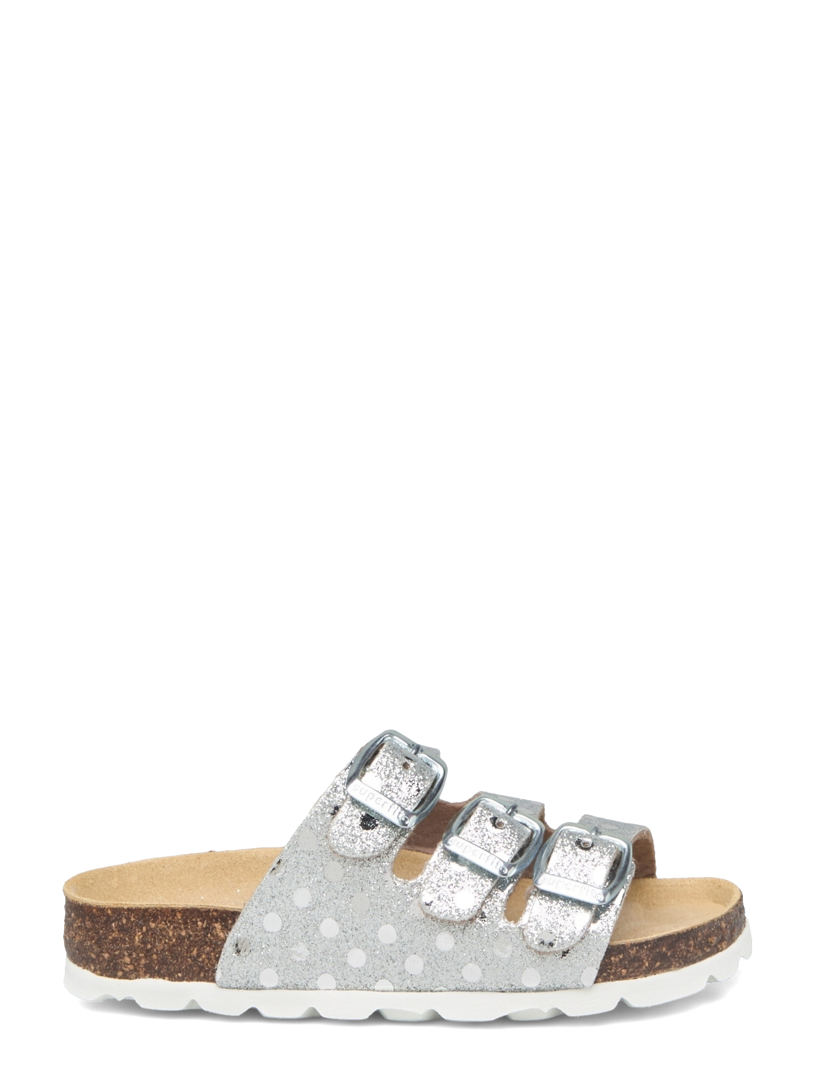 Superfit - FUSSBETTPANTOFFEL - summer savings - silver/white - 1