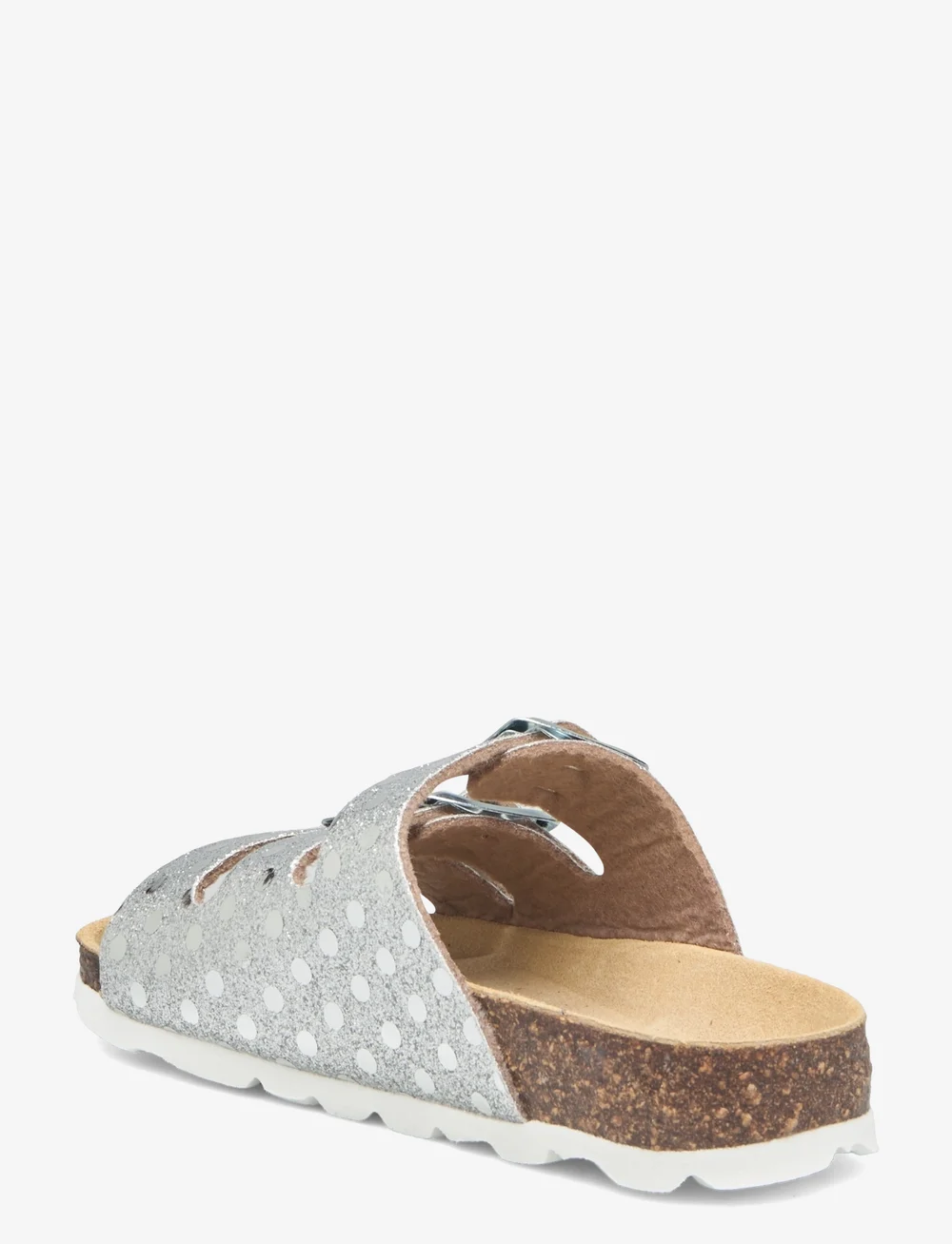 Superfit - FUSSBETTPANTOFFEL - sandalen - silver/white - 2