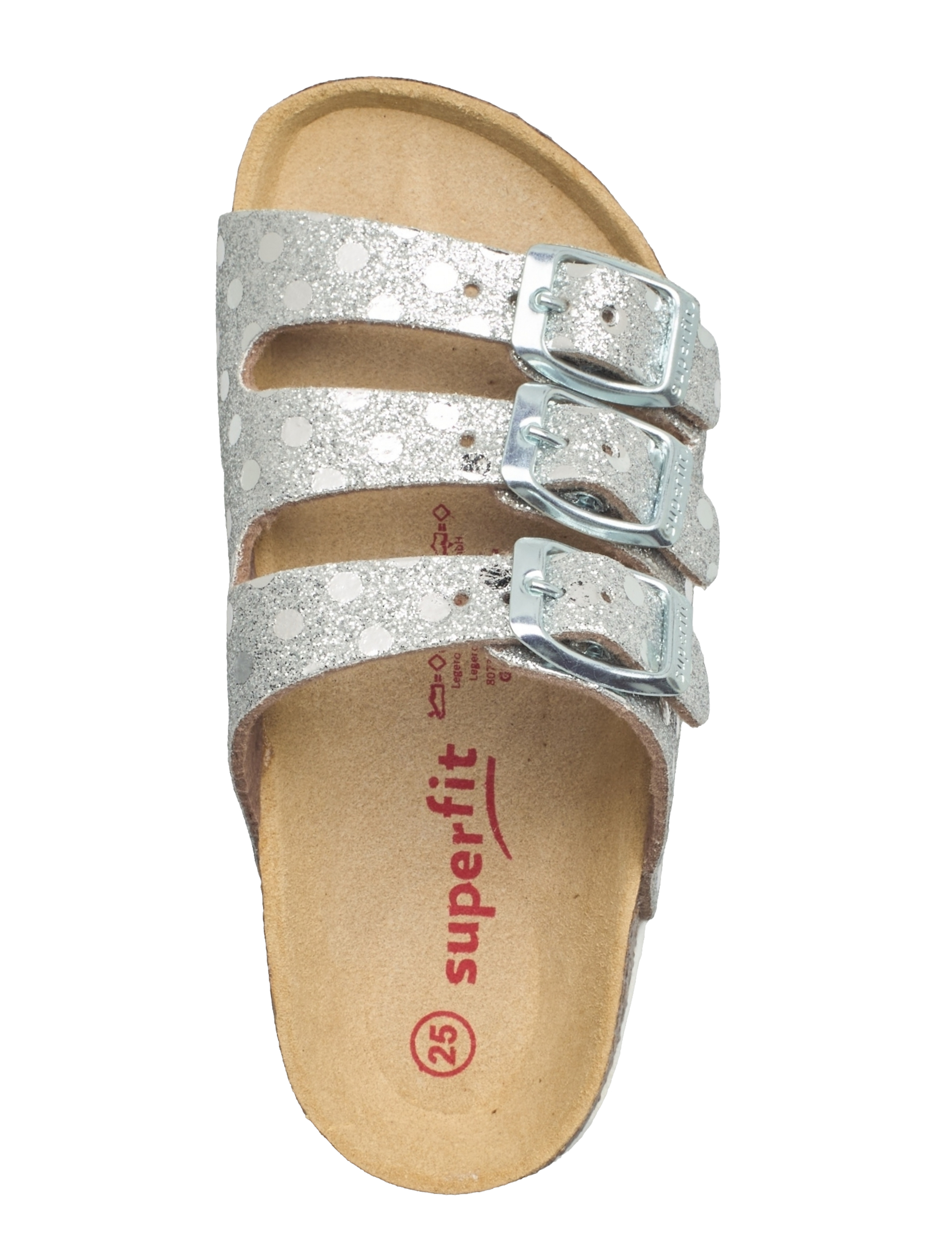 Superfit - FUSSBETTPANTOFFEL - summer savings - silver/white - 3