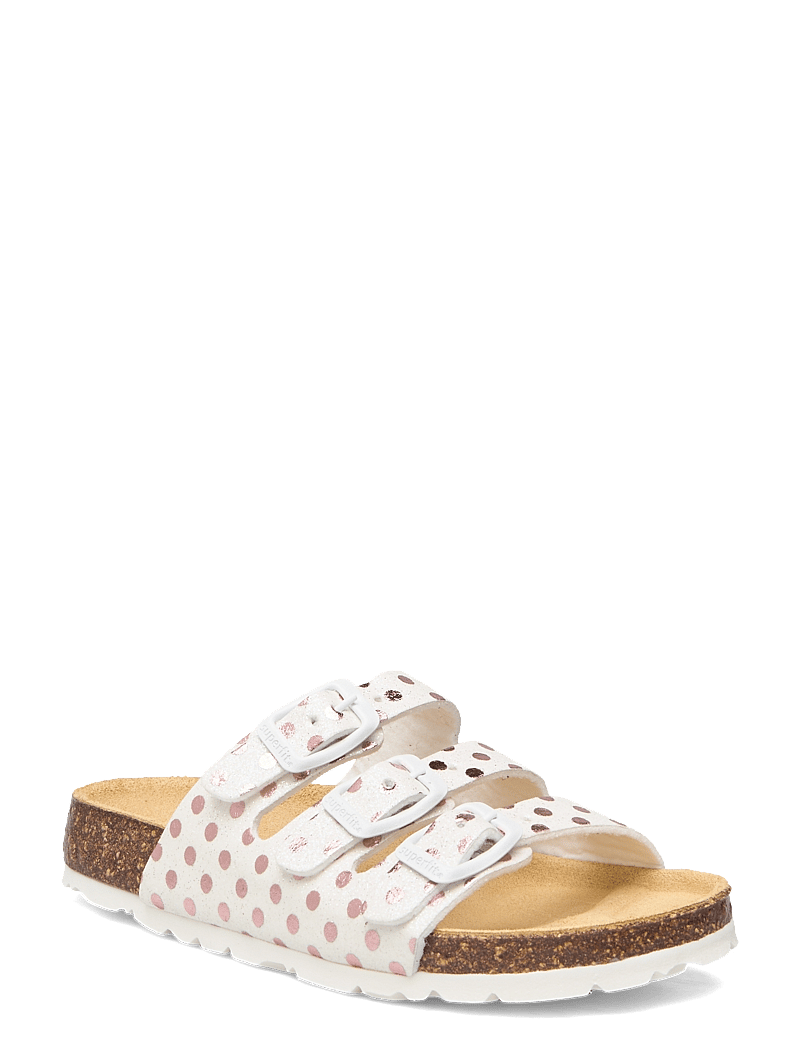 Superfit - FOOTBED SLIPPER - sandaalid - white/rose - 0