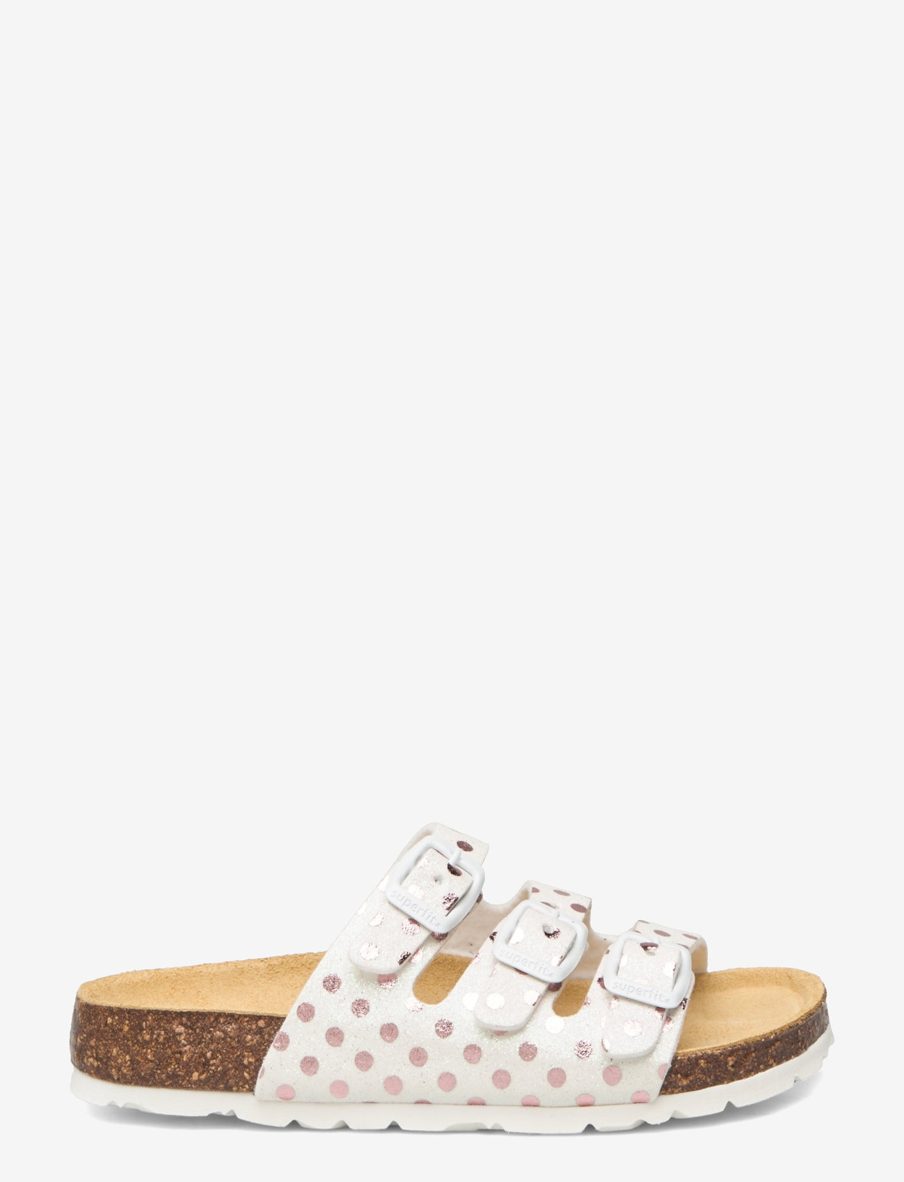 Superfit - FOOTBED SLIPPER - sandaalid - white/rose - 1