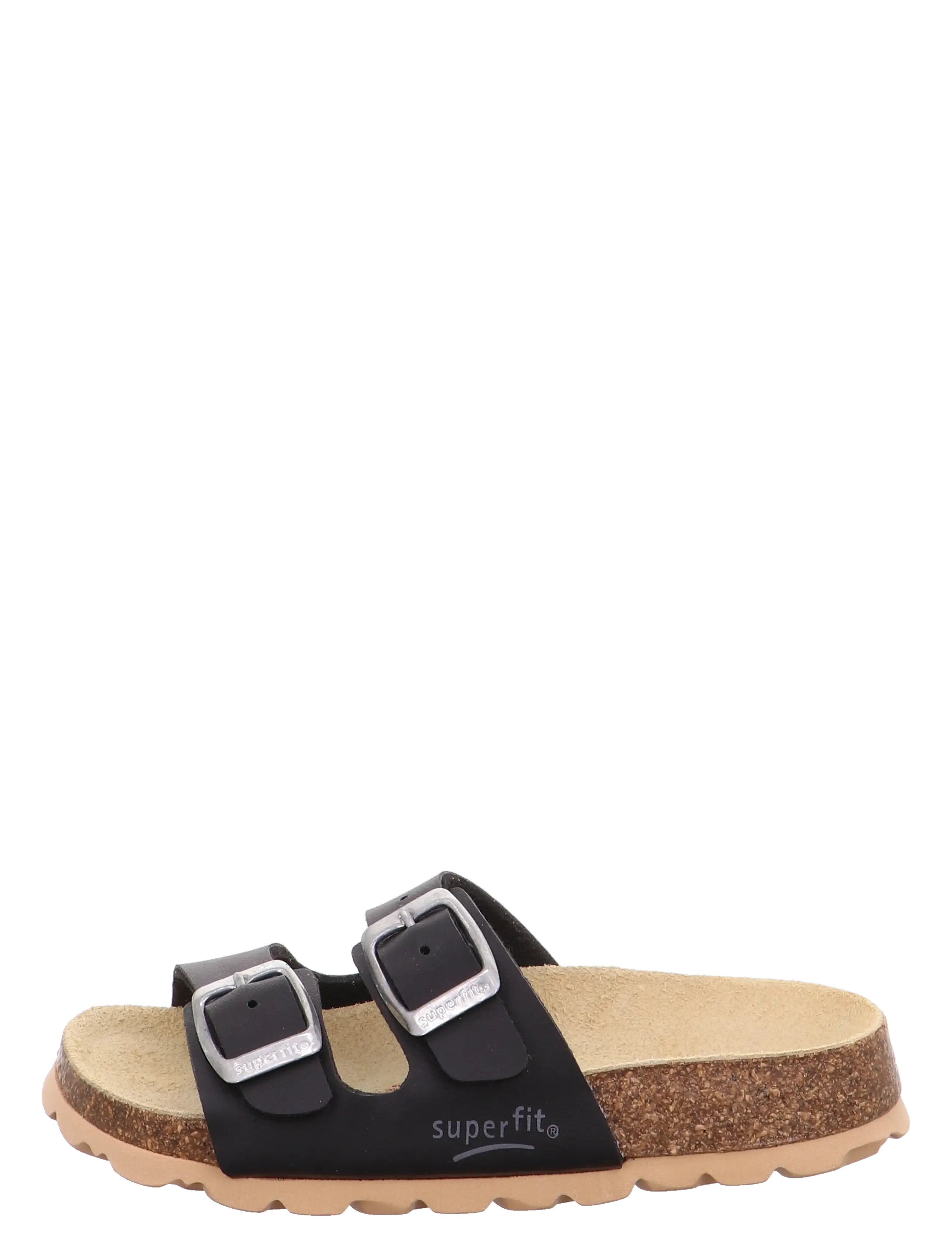 Superfit - FUSSBETTPANTOFFEL - sandalen - black - 1