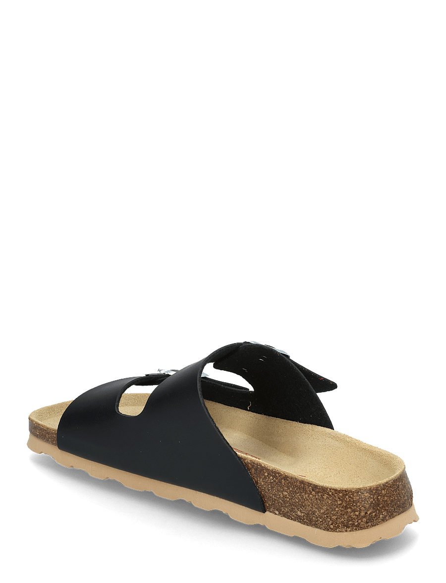 Superfit - FUSSBETTPANTOFFEL - sandalen - black - 2