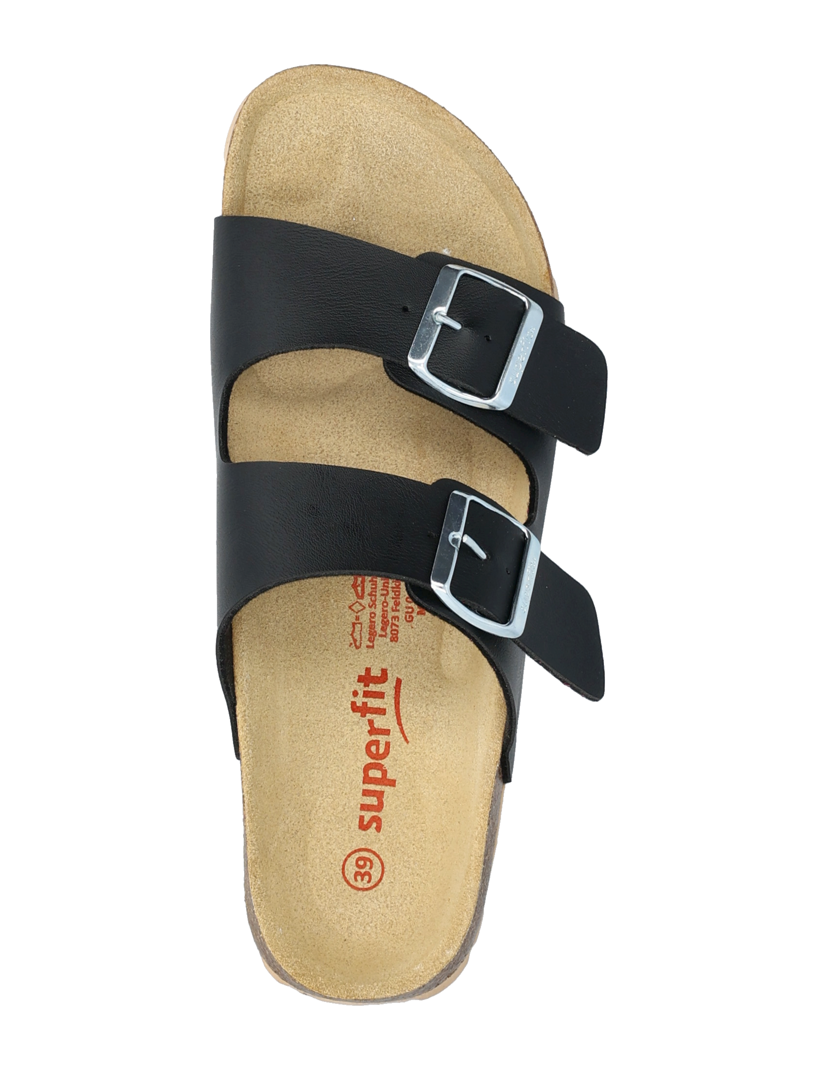 Superfit - FUSSBETTPANTOFFEL - sandalen - black - 3