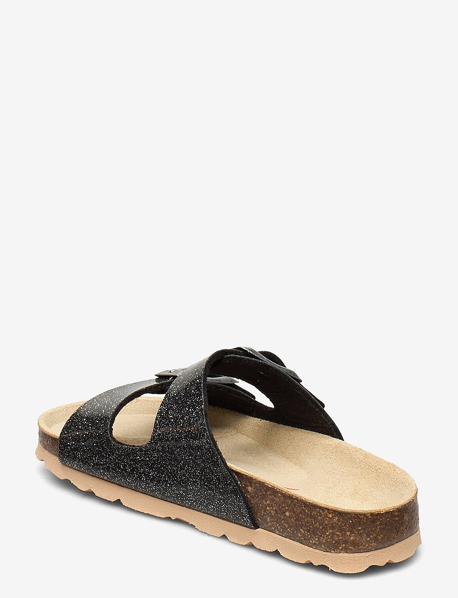 Superfit - FUSSBETTPANTOFFEL - sandalen - black/silver - 2