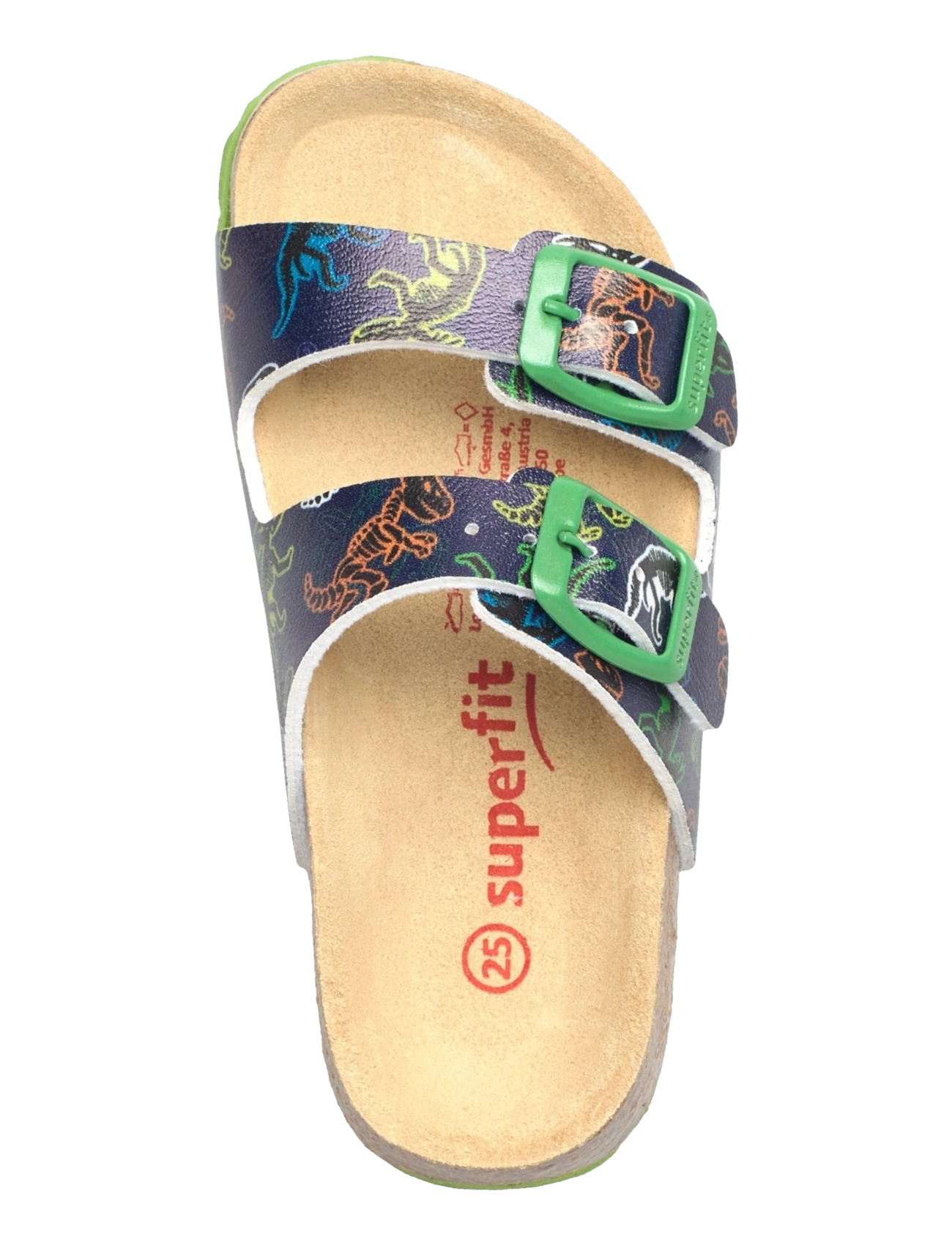Superfit - FUSSBETTPANTOFFEL - sandalen - blue/multicolour - 3