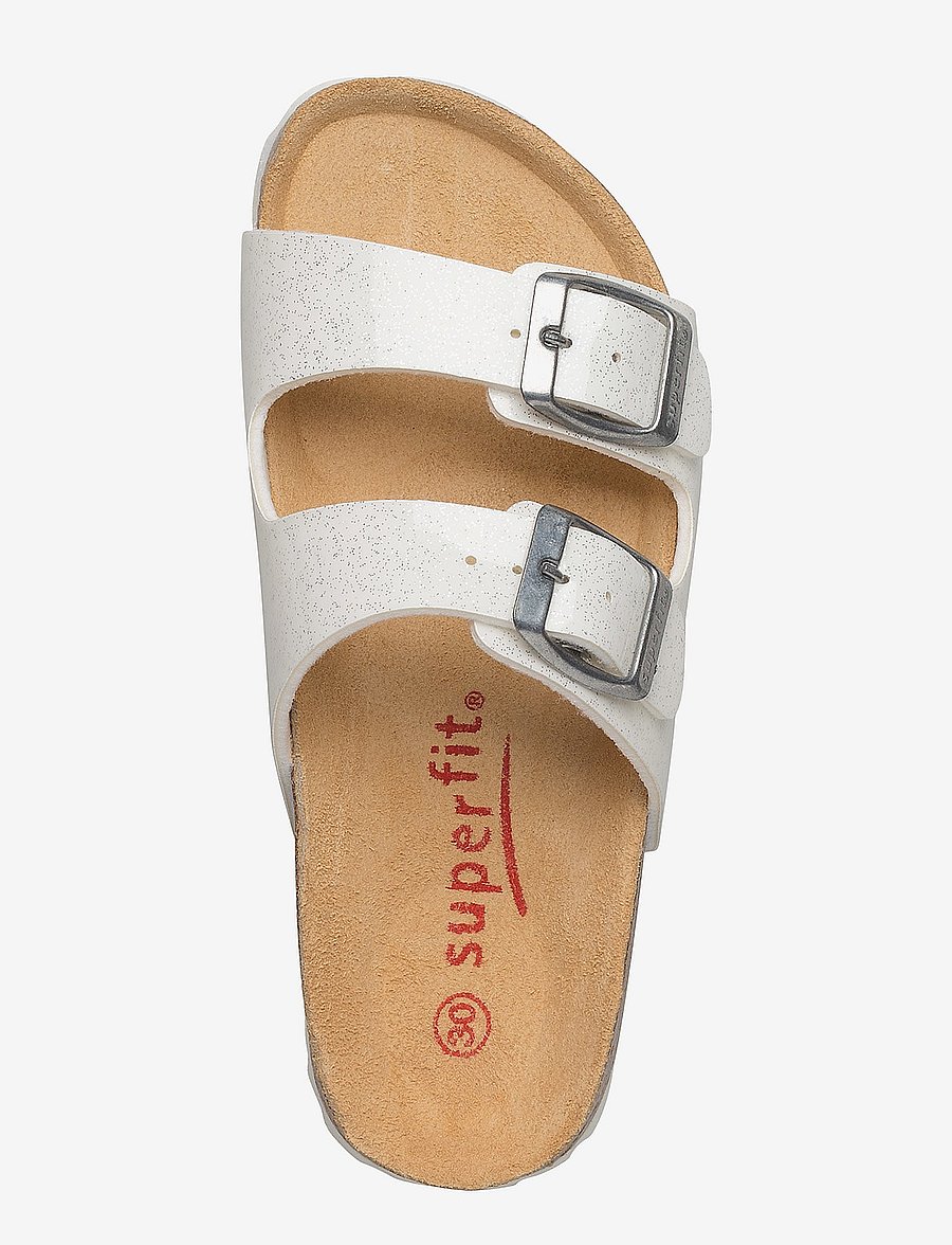 Superfit - FUSSBETTPANTOFFEL - sandaalid - white - 3