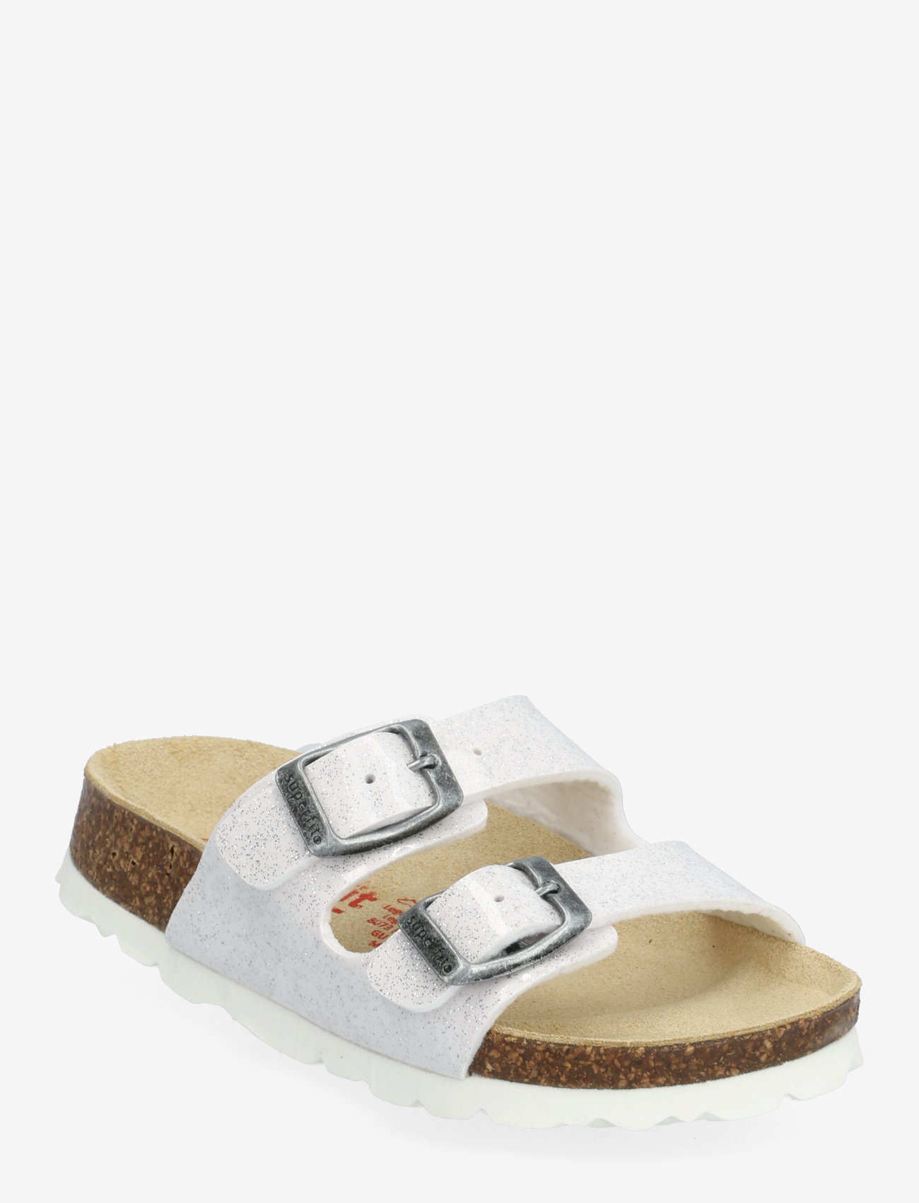 Superfit - FUSSBETTPANTOFFEL - sandalen - white - 0