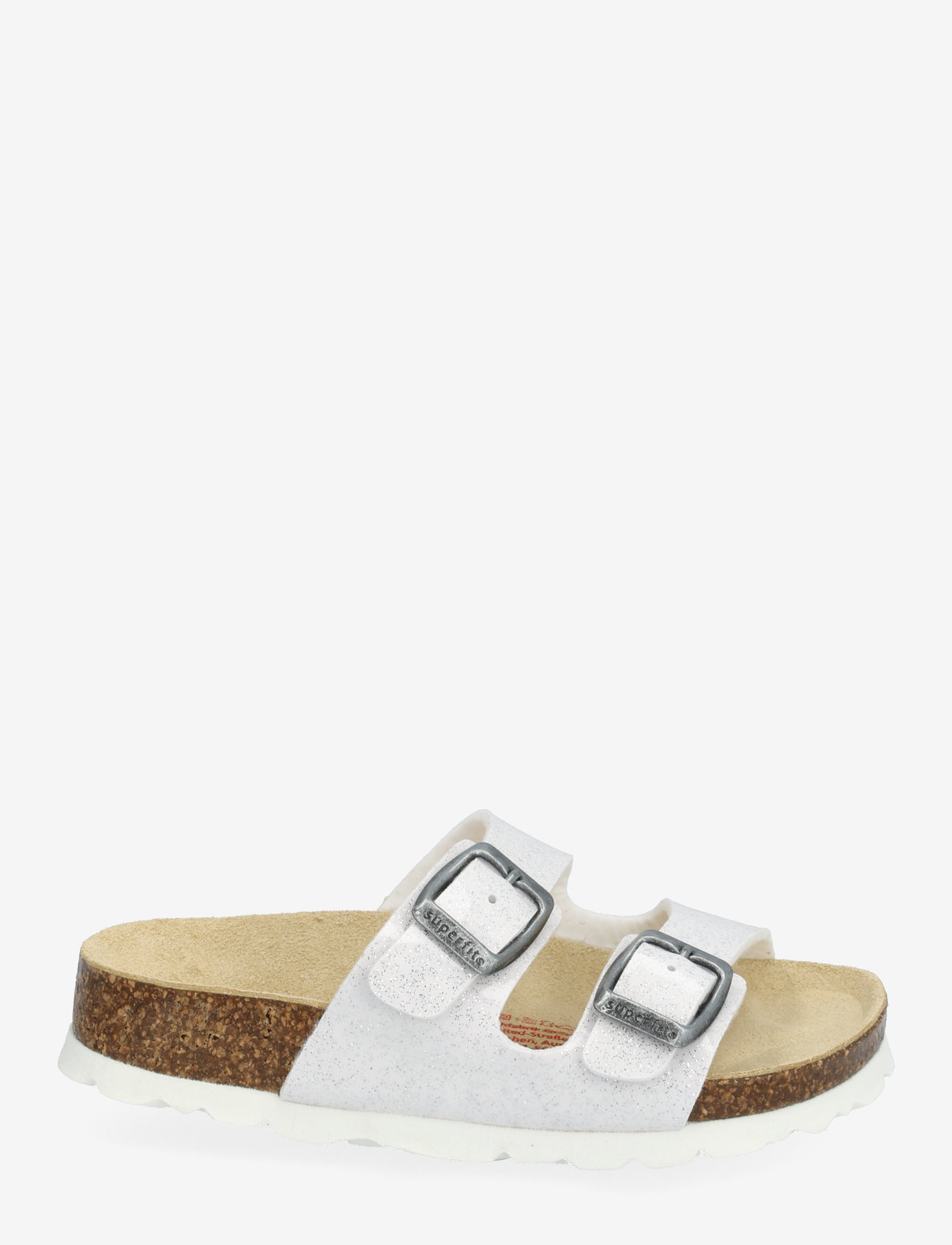 Superfit - FUSSBETTPANTOFFEL - sandalen - white - 1