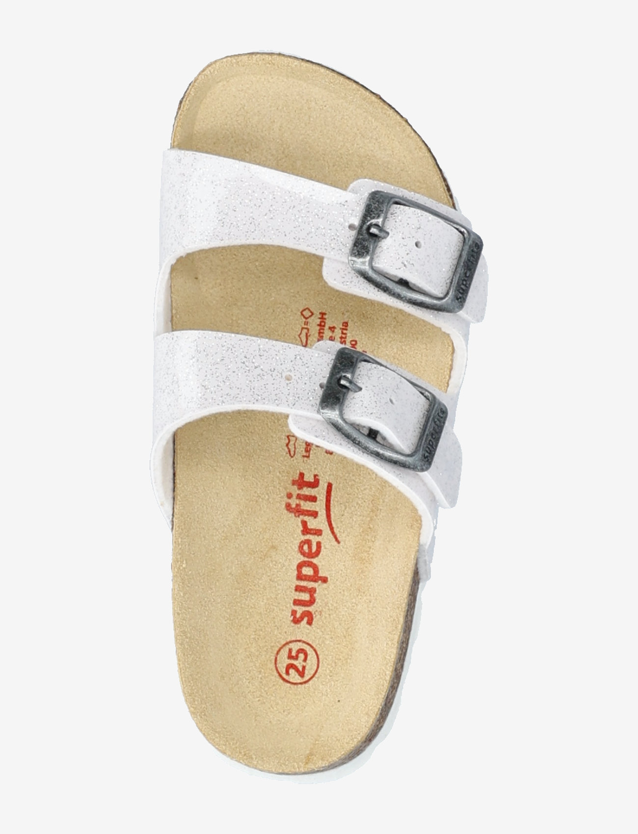 Superfit - FUSSBETTPANTOFFEL - sandalen - white - 3