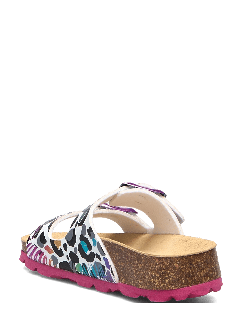 Superfit - FUSSBETTPANTOFFEL - sandaler - white/multicolour - 2