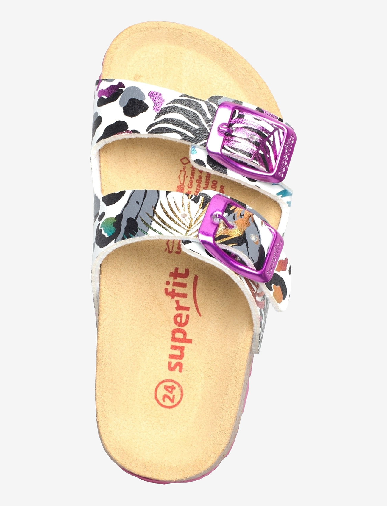 Superfit - FUSSBETTPANTOFFEL - die niedrigsten preise - white/multicolour - 3