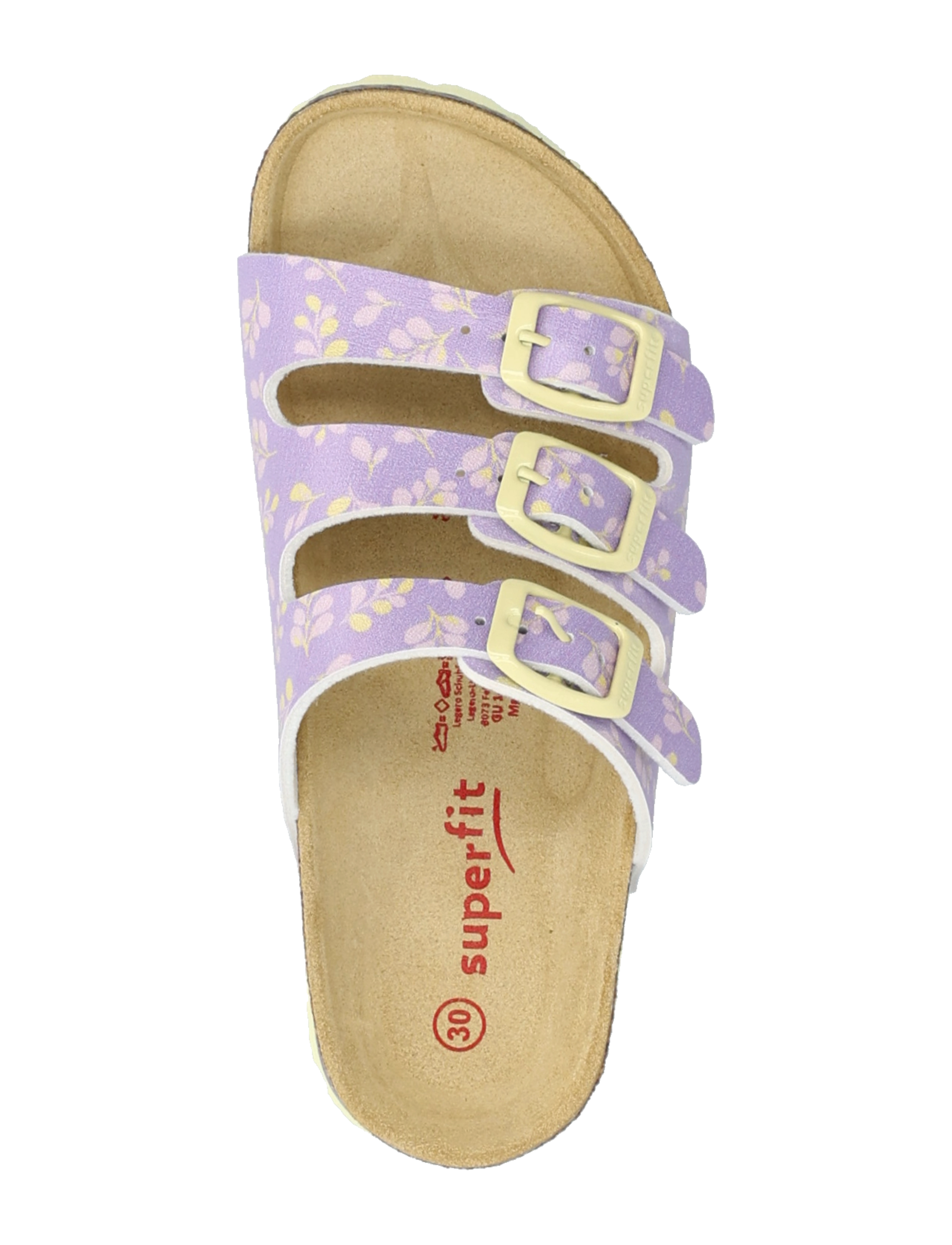 Superfit - FUSSBETTPANTOFFEL - gode sommertilbud - purple/yellow - 3
