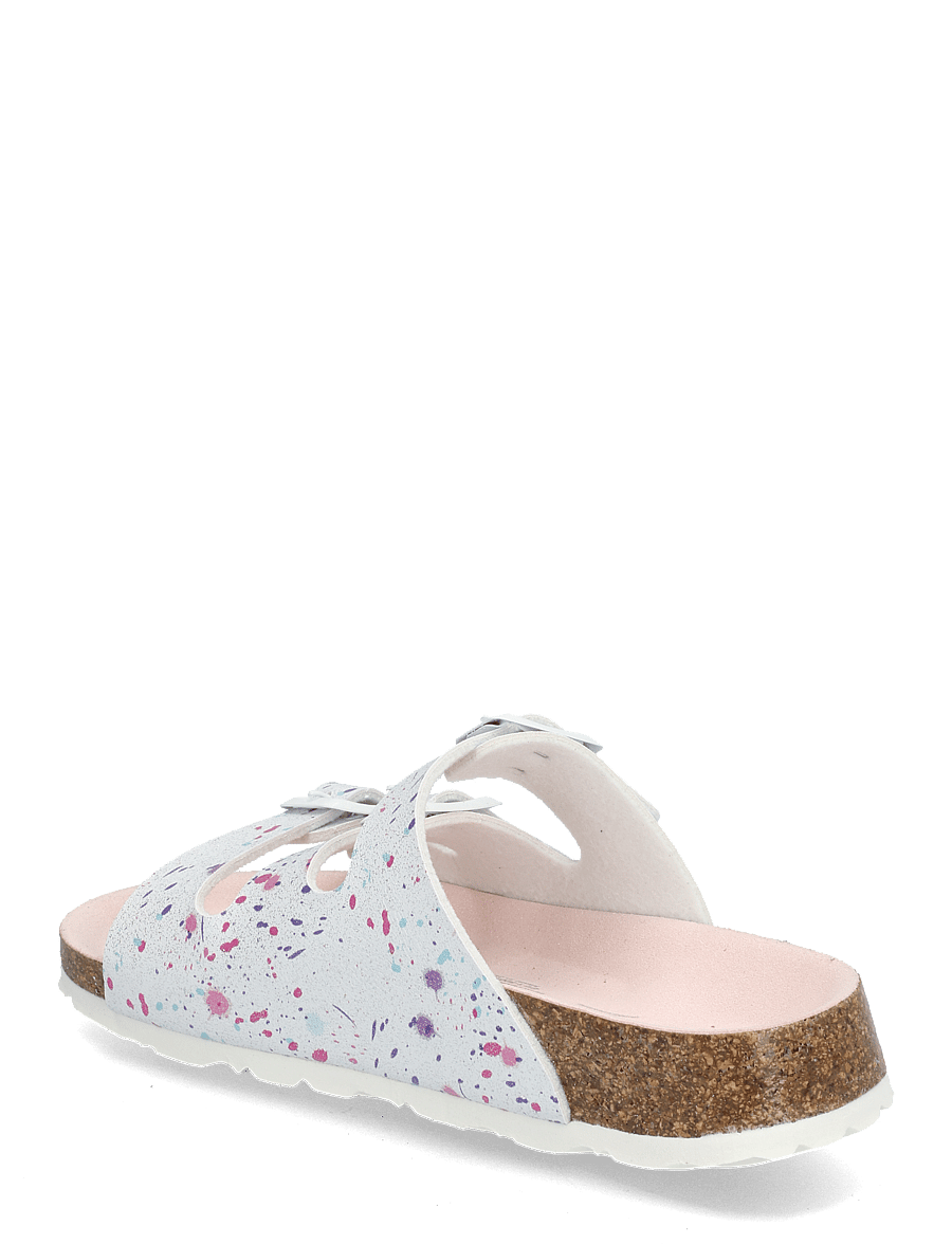 Superfit - FUSSBETTPANTOFFEL - sandalen - white - 2