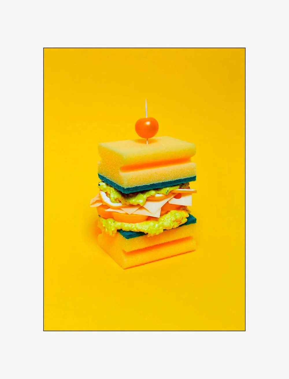 Supermercat - Yellow sponge - nuotraukos - multi-colored - 0