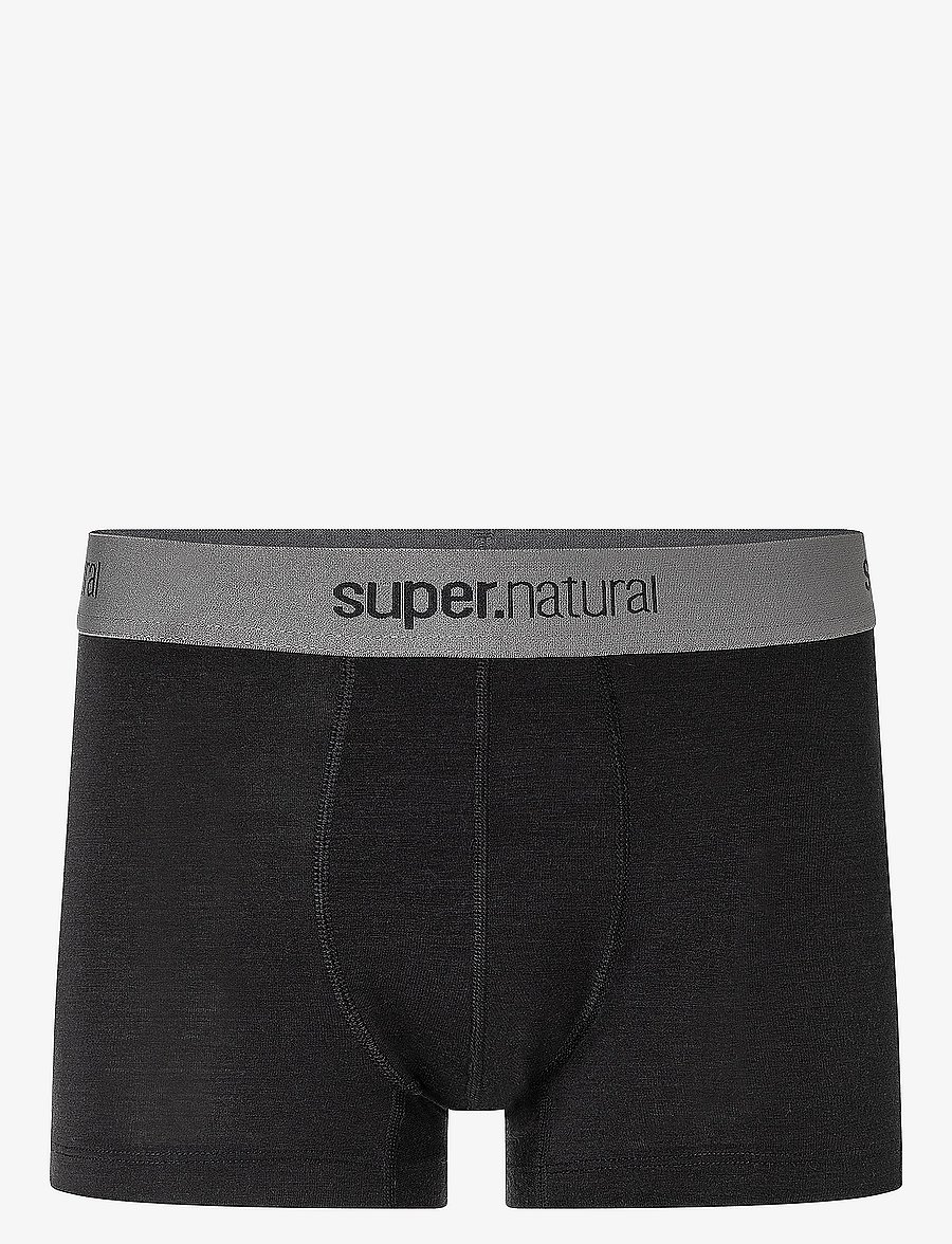 super.natural - M BASE BOXER DOUBLE PACK - jet black/olive night - 1