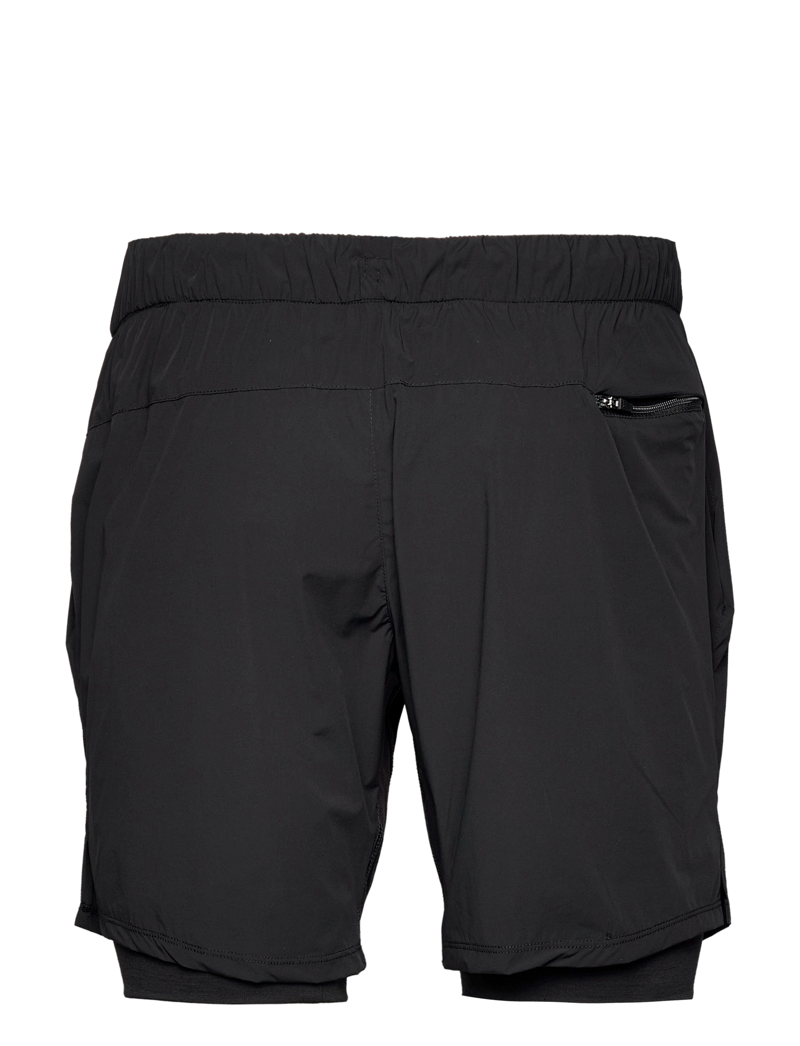 super.natural - M DOUBLE LAYER SHORTS - jet black - 1