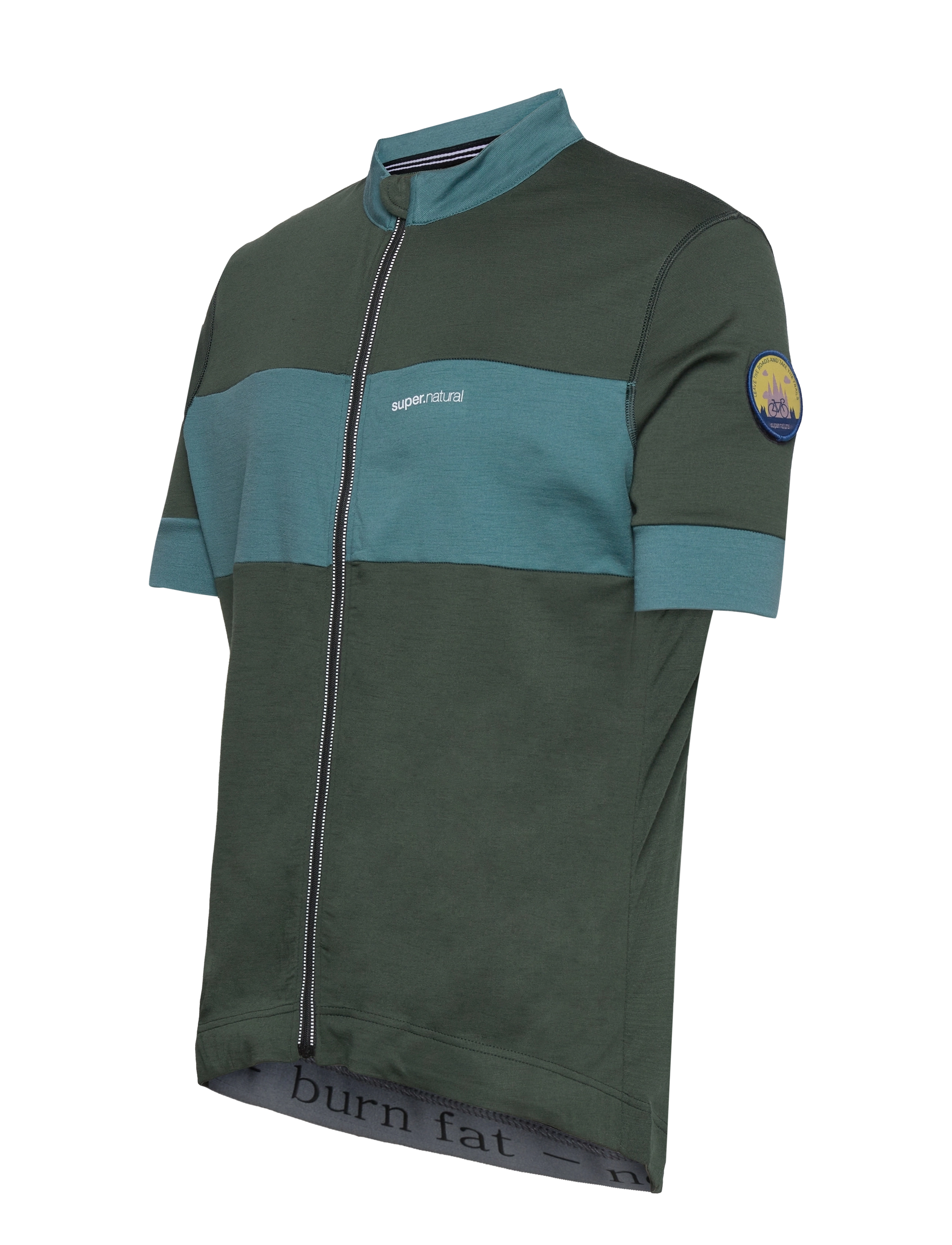 super.natural - M GRAVIER JERSEY - deep forest/hydro - 2