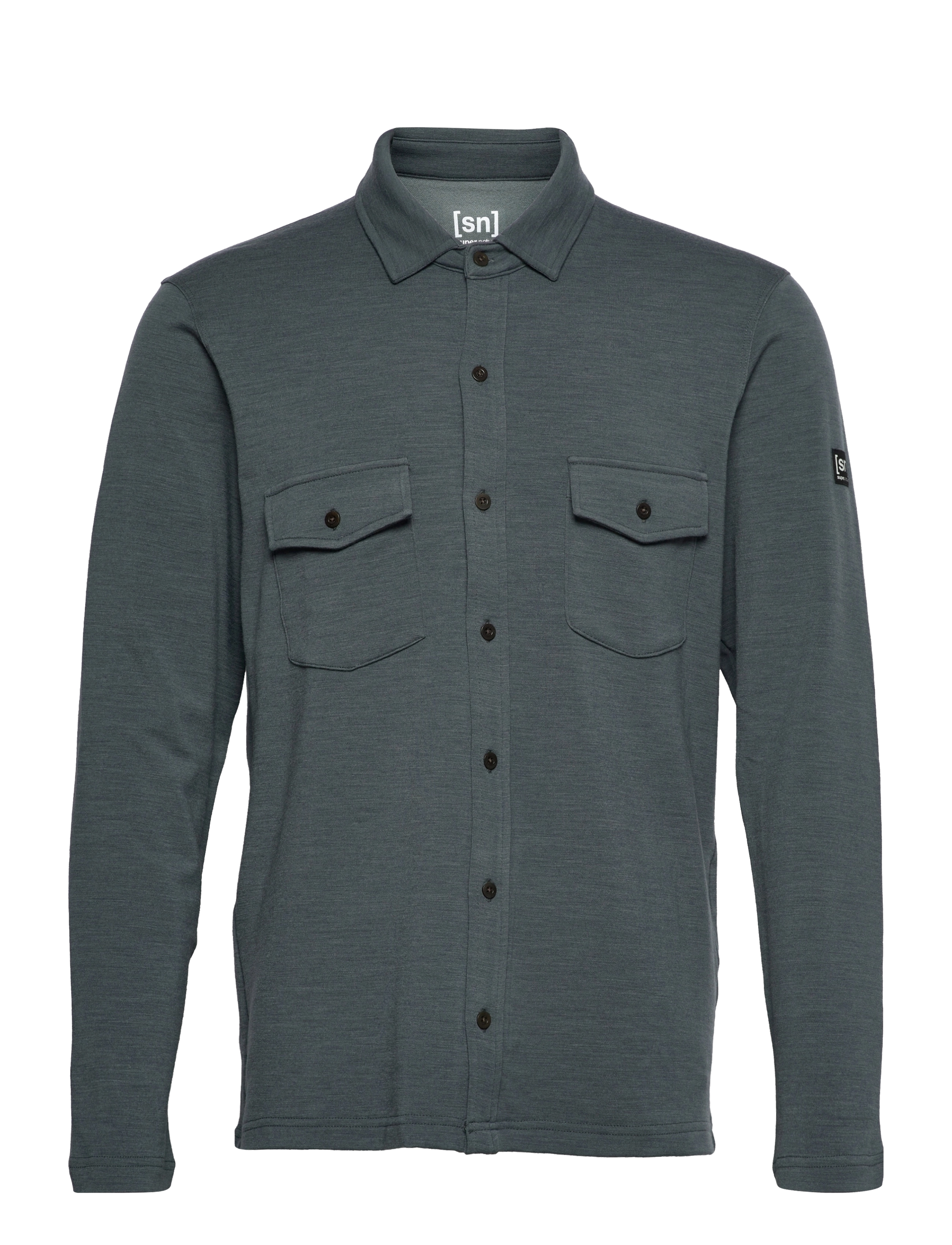 super.natural - M ADVENTURE SHIRT - urban chic melange - 1