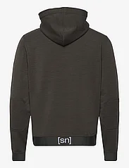 super.natural - M SOLUTION HOODIE - mid layer jackets - black ink - 1