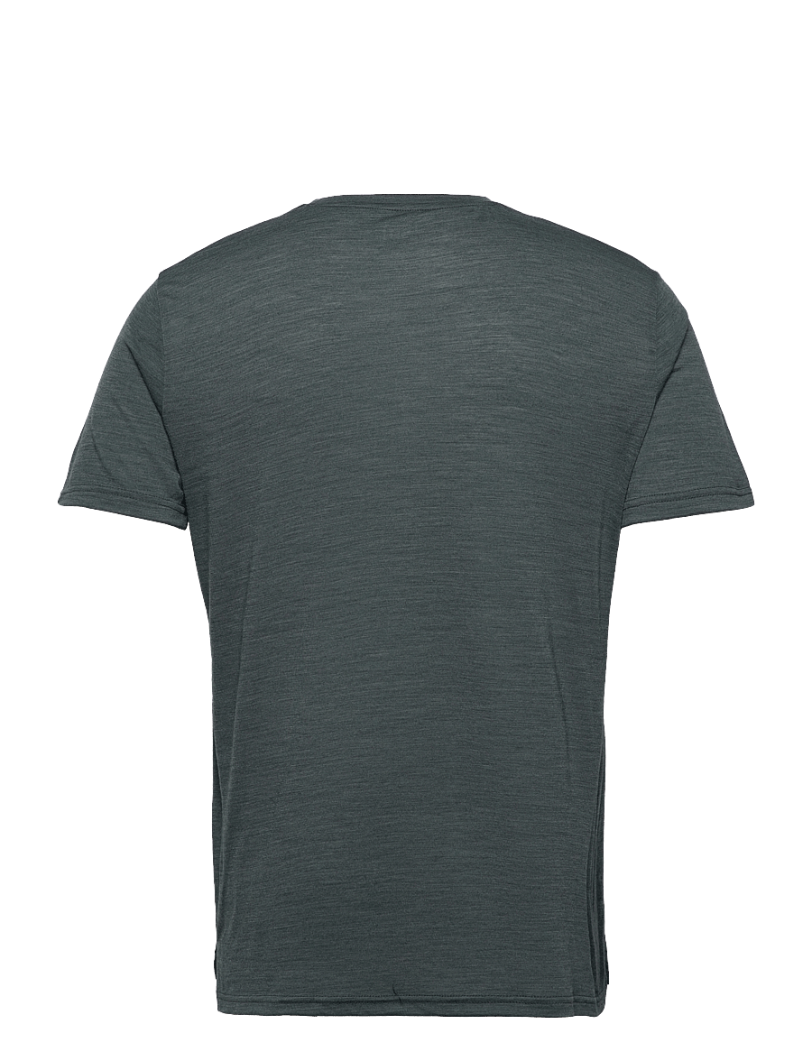 super.natural - M BURN FAT TEE - urban chic melange/cloud blue - 1