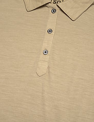 super.natural - W SPORTY POLO - polo marškinėliai - olive grey melange - 2